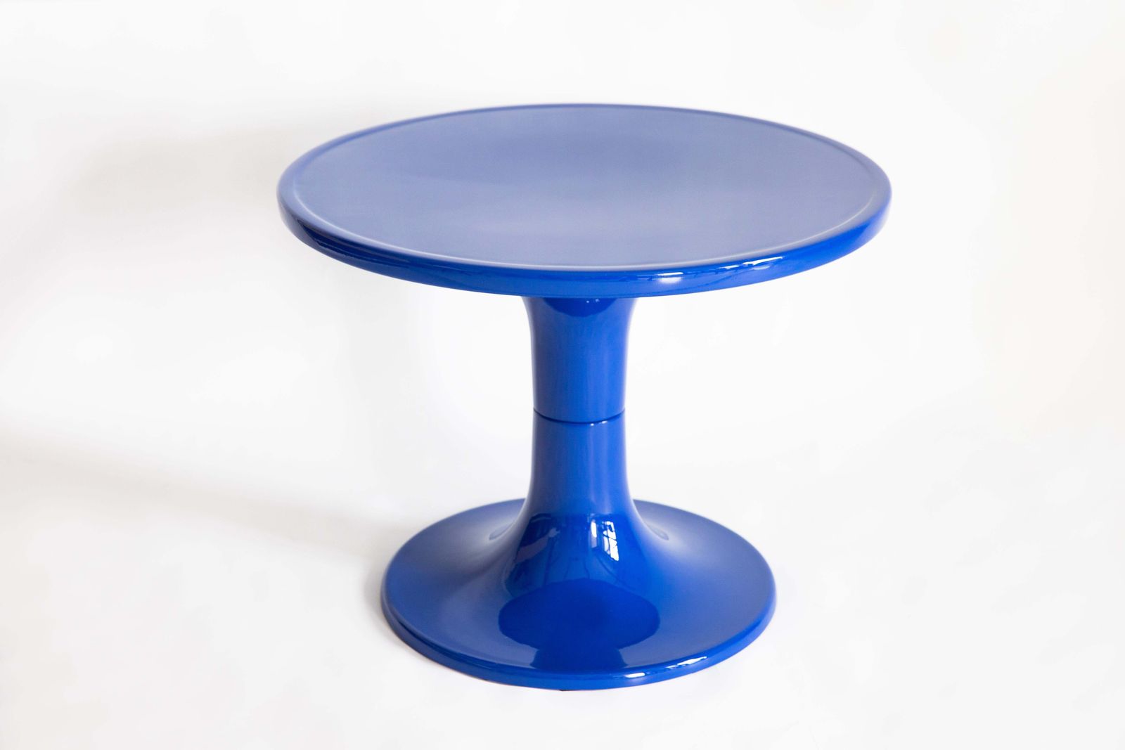 Mid Century Blue Kangaroo Coffee Table, By Ernst Moeckl, Germany, 1968 photo for sale