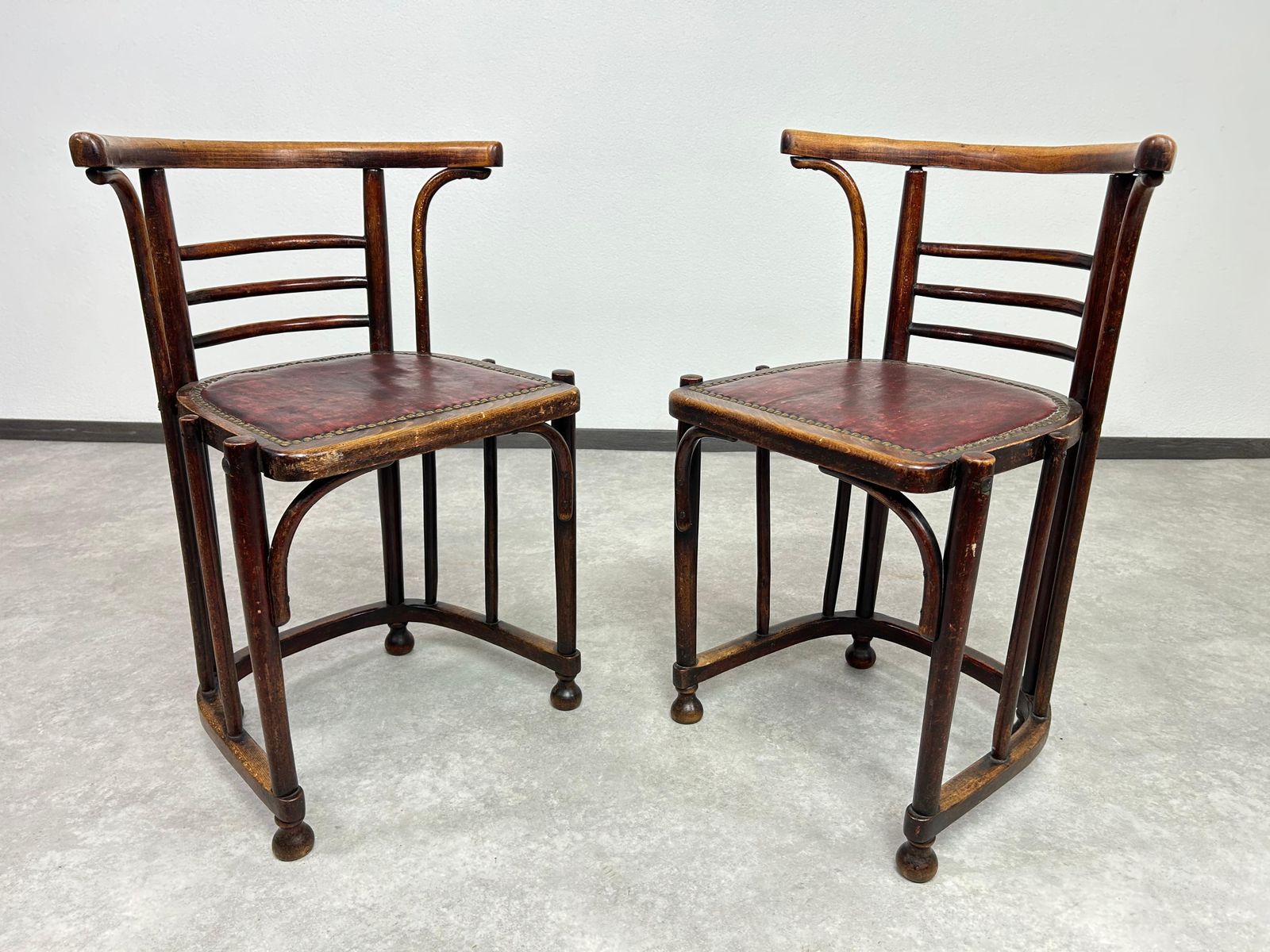 Jugendstil Chairs In Style Of Josef Hoffmann photo furniture
