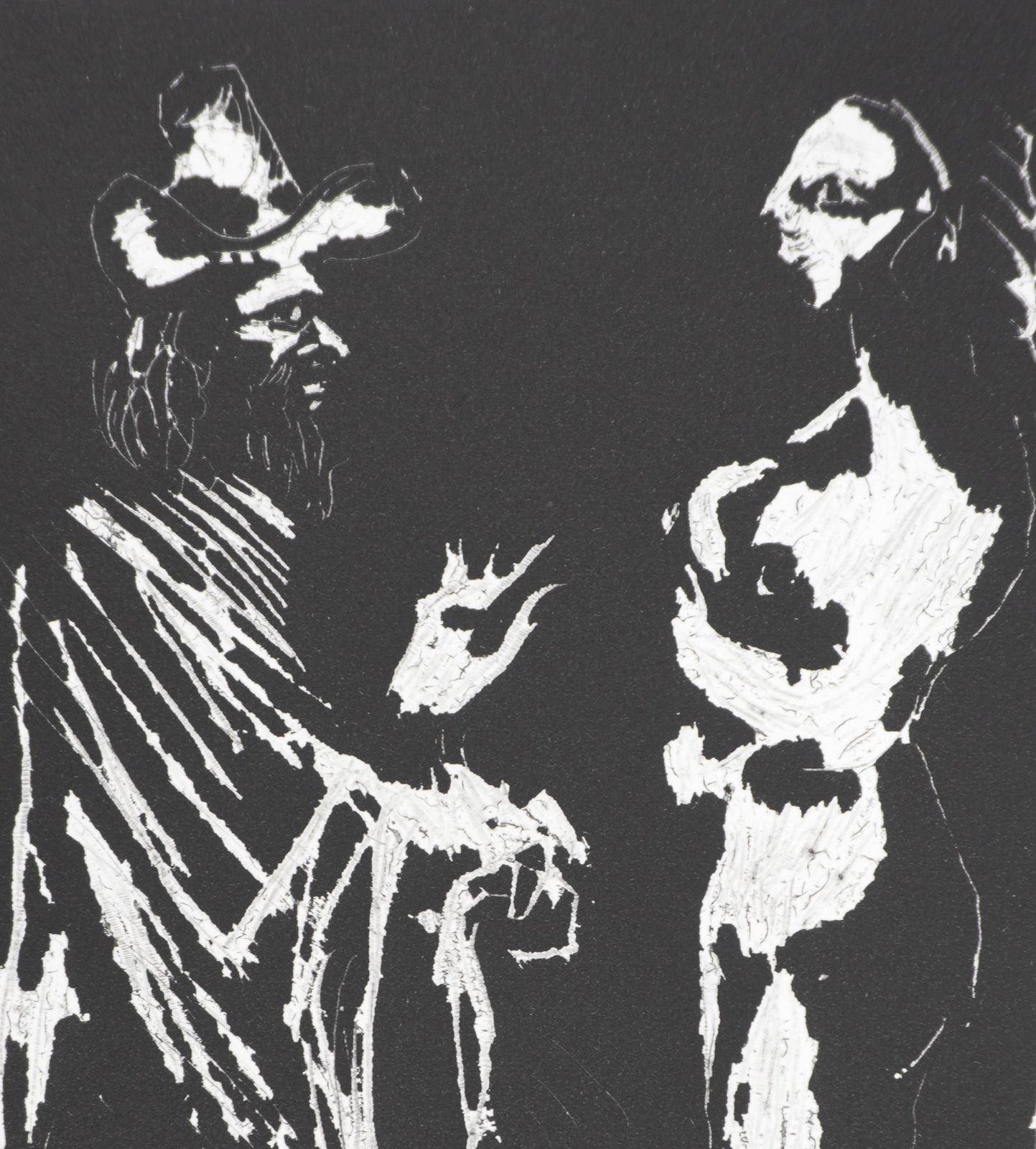 Pablo Picassothe 156, Man Talking With A Girl   Original Etching, Signed (Baer #1961b)1978 photo 1724.0