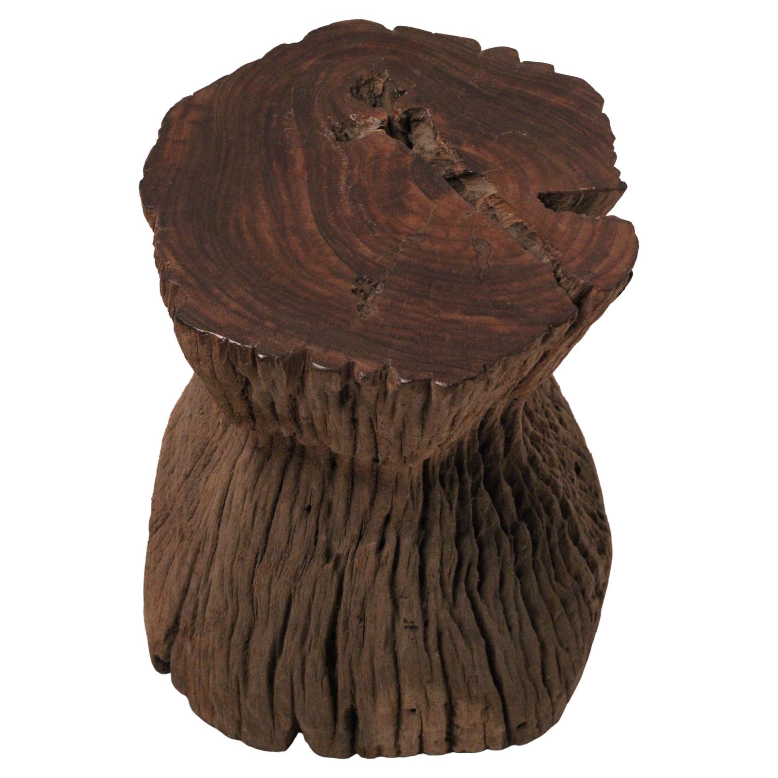 photo for sale Wabi Sabi Teak Root Stool Or Side Table, Lombok Indonesia, 20th Century