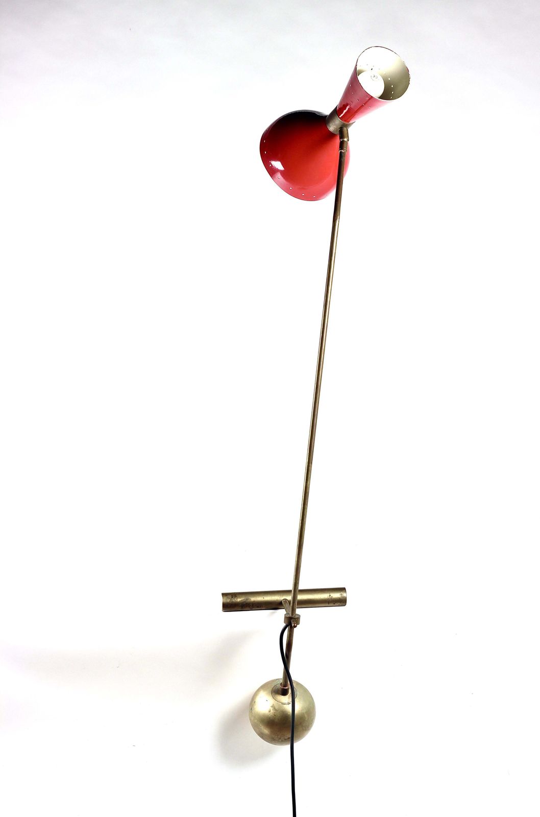 Italian Stilnovo Style Counterweight Desk Lamp, Liguria, 1950s photo for sale