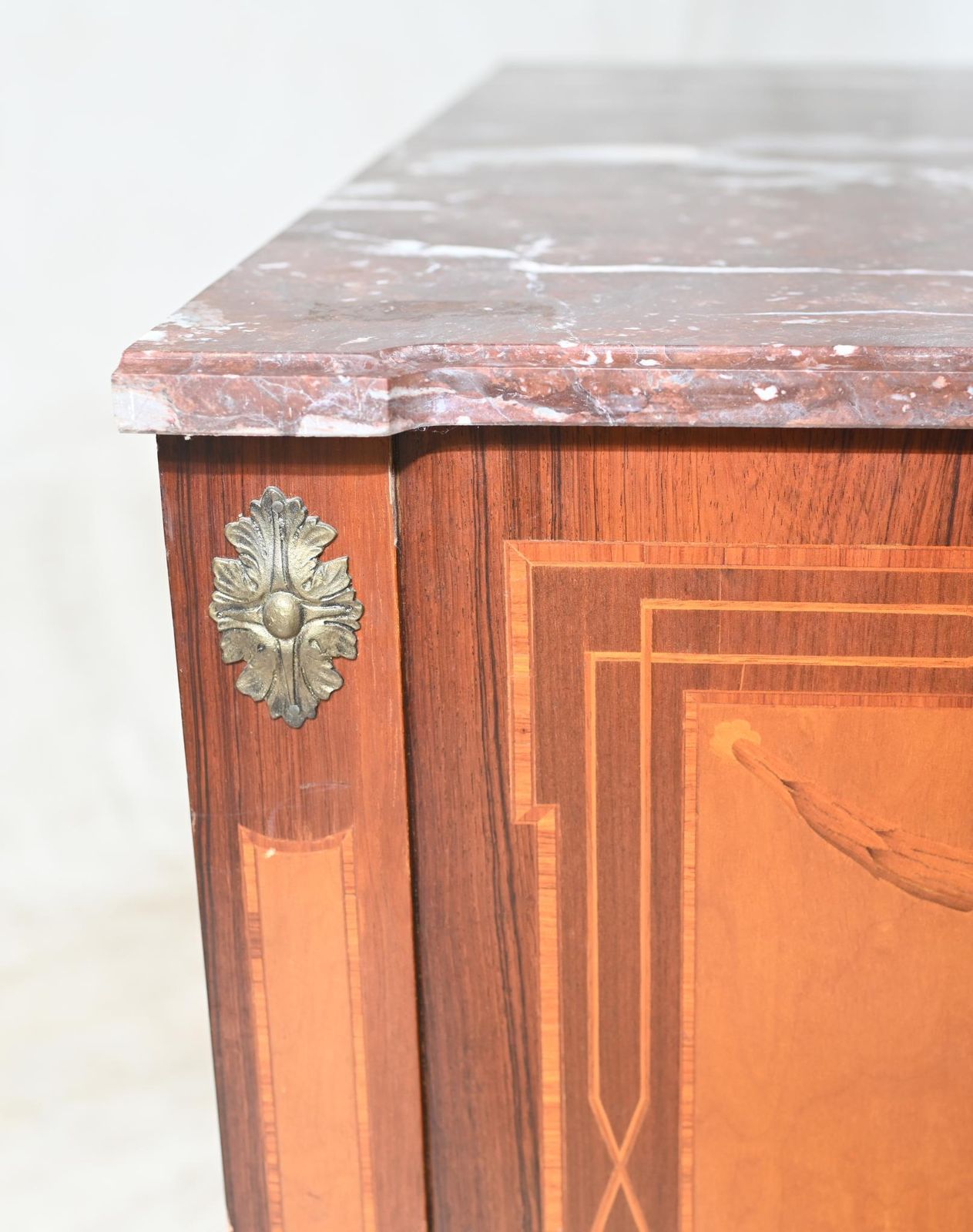 photo for sale Antique Swedish Commode Inlay Chest Of Drawers 1920