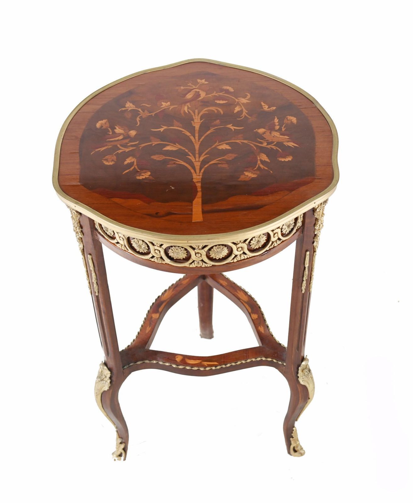 Empire Side Table French Inlay Cocktail Tables photo furniture