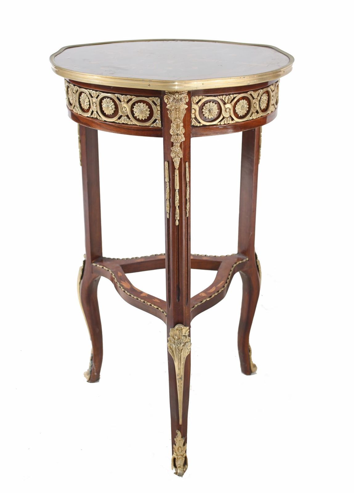 Empire Side Table French Inlay Cocktail Tables photo Furniture