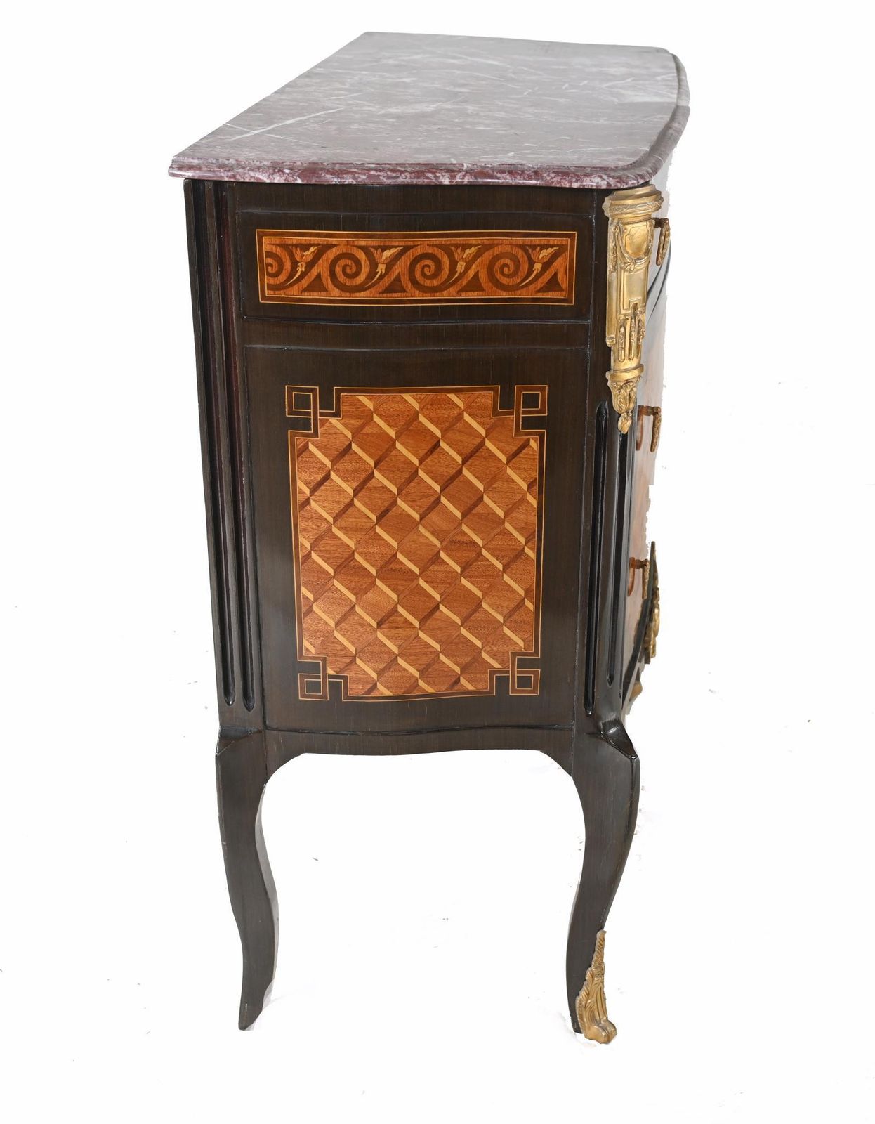 French Commode Louis XVI Chest Drawers Inlaid photo buy