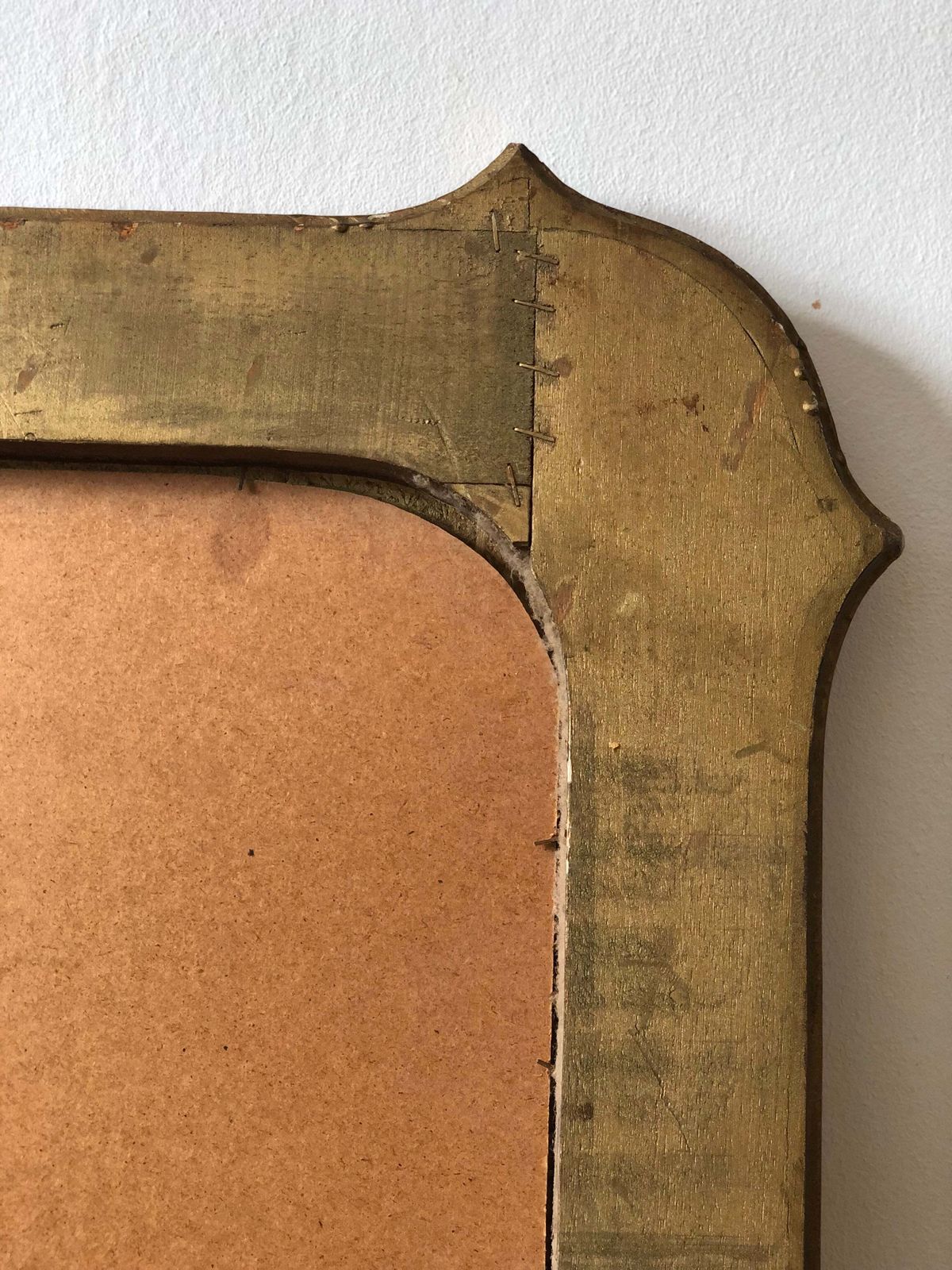 photo for sale Grote Vintage Vergulde Wandspiegel – Napoleon III Stijl, België, Jaren 1970
