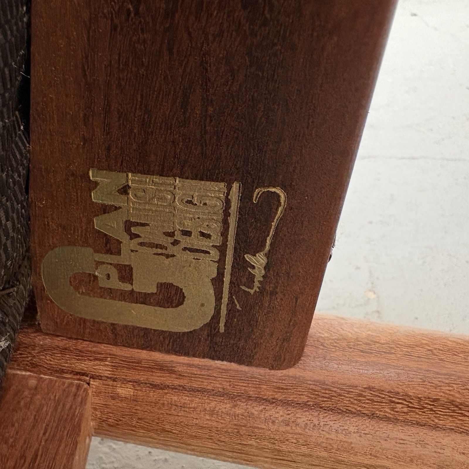 photo furniture 1960s Ib Kofod Larsen G Plan Danish Range Afrormosia '6248' Lounge Chair