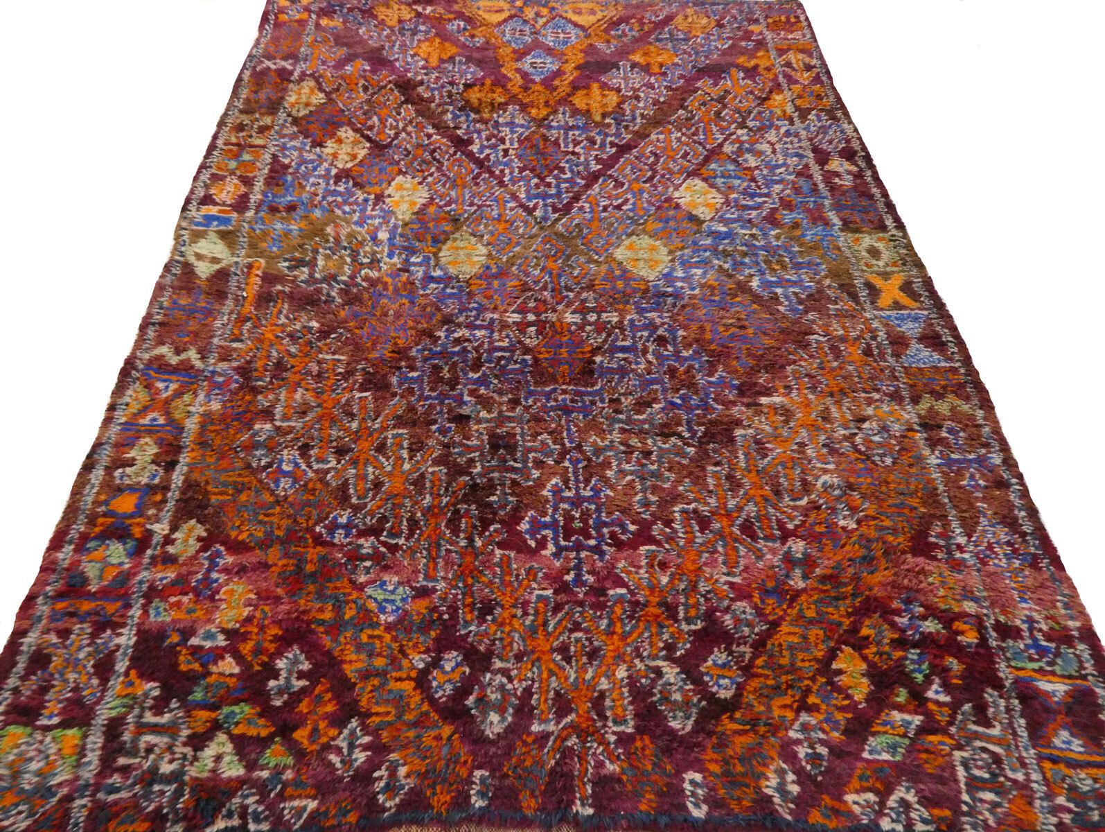 Textiles Midcentury Moroccan Zayane Rug photo