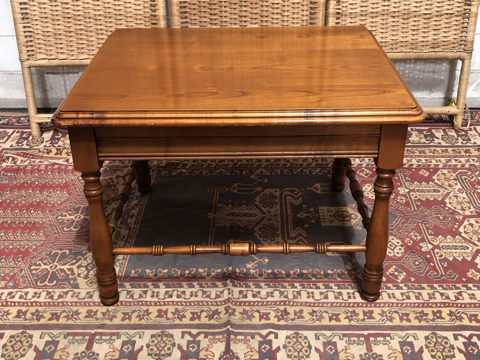 Furniture Handsome Vintage Nest Of Coffee Tables photo