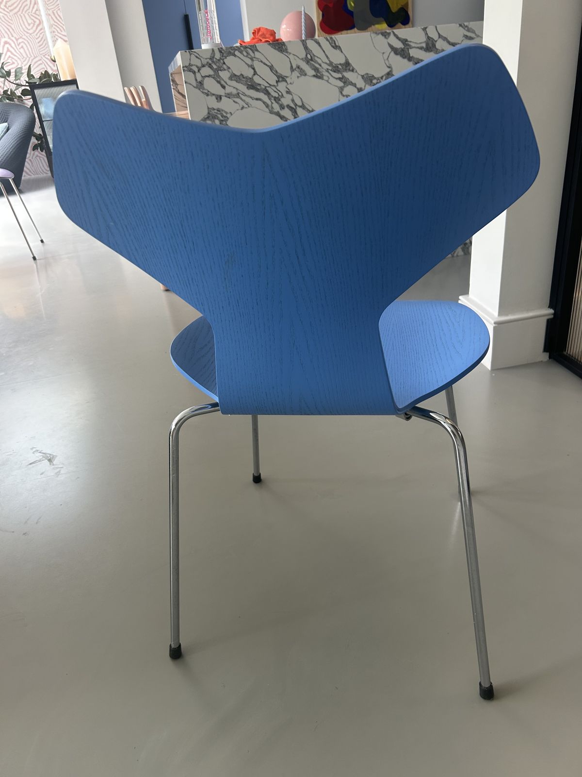 Set Of 6 Arne Jacobsen Grand Prix Chairs For Fritz Hansen photo furniture