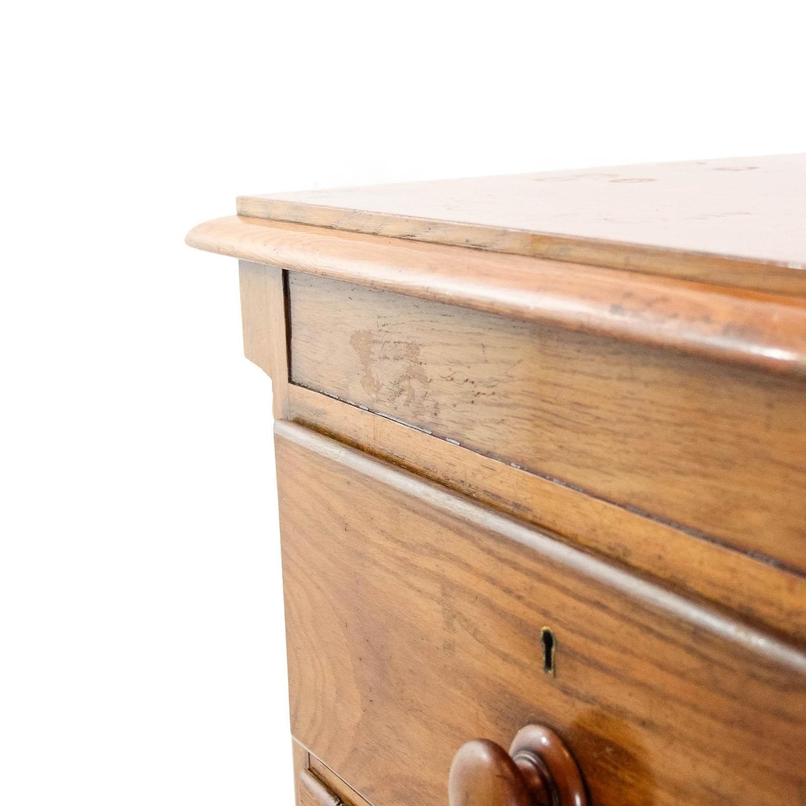 Antique 19th Century Oak Chest Of Drawers | Antique Storage | Bedroom Drawers | Antique Chest Of Drawer photo vintage