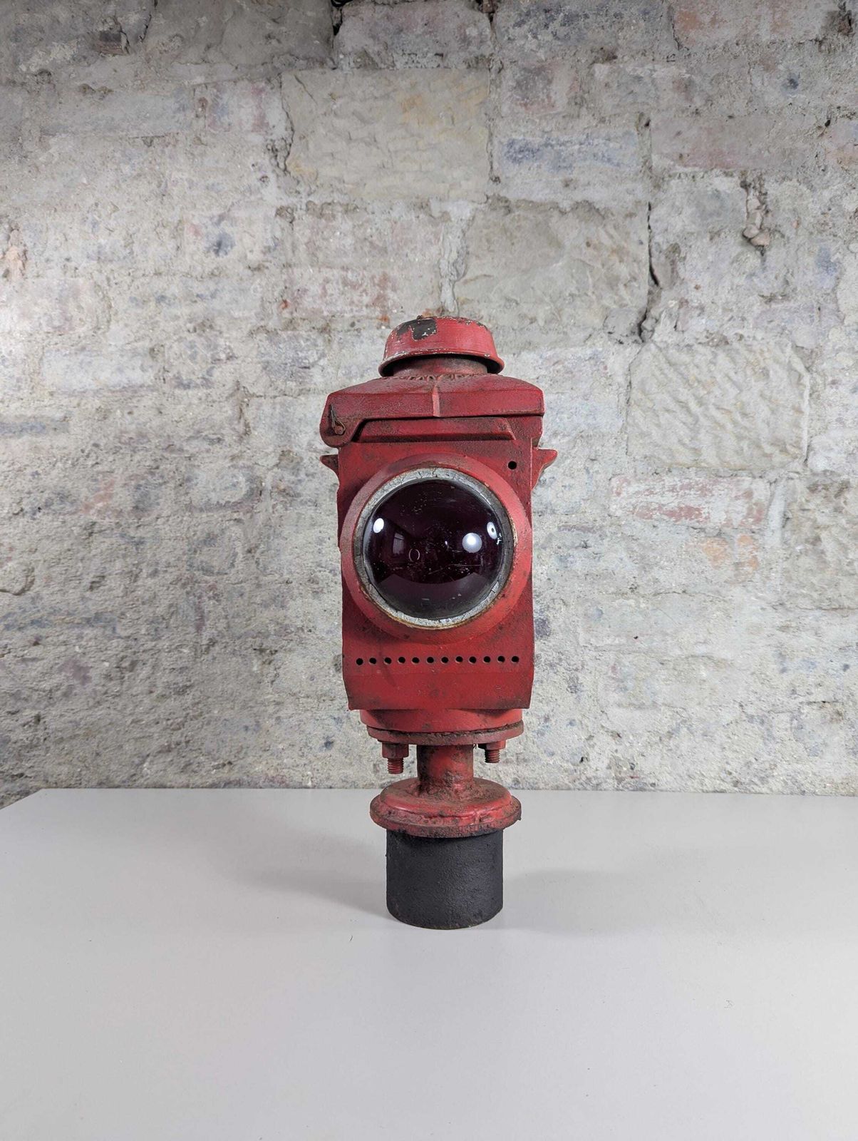 Antique Vintage Railway Crossing Lamp By Lamp Manufacturing & Railway Supplies Ltd London G72 photo buy