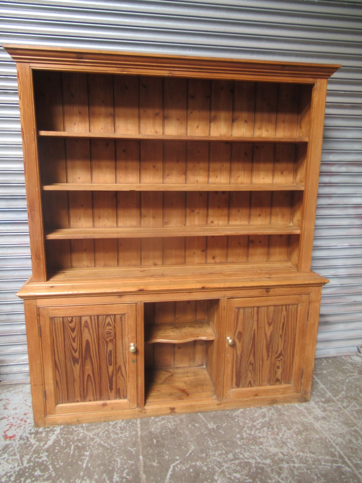 Victorian   Pitch Pine   Dresser,  1880s