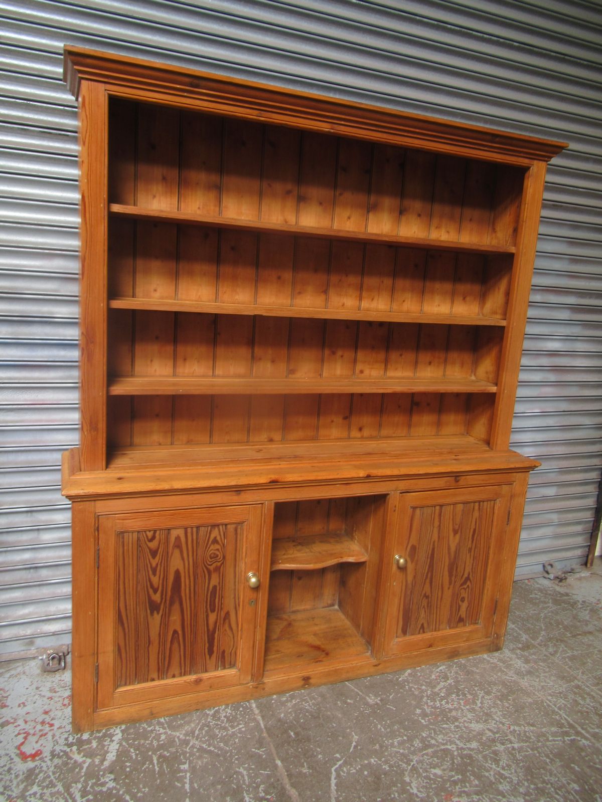 Victorian   Pitch Pine   Dresser,  1880s photo furniture