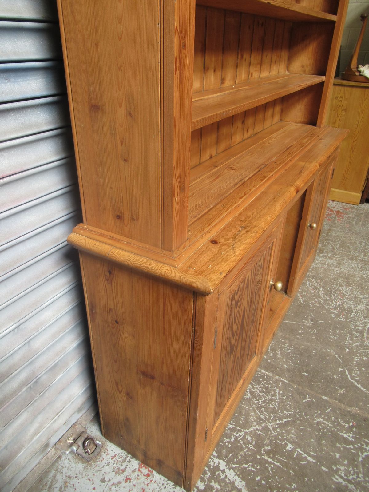 Victorian   Pitch Pine   Dresser,  1880s photo Furniture