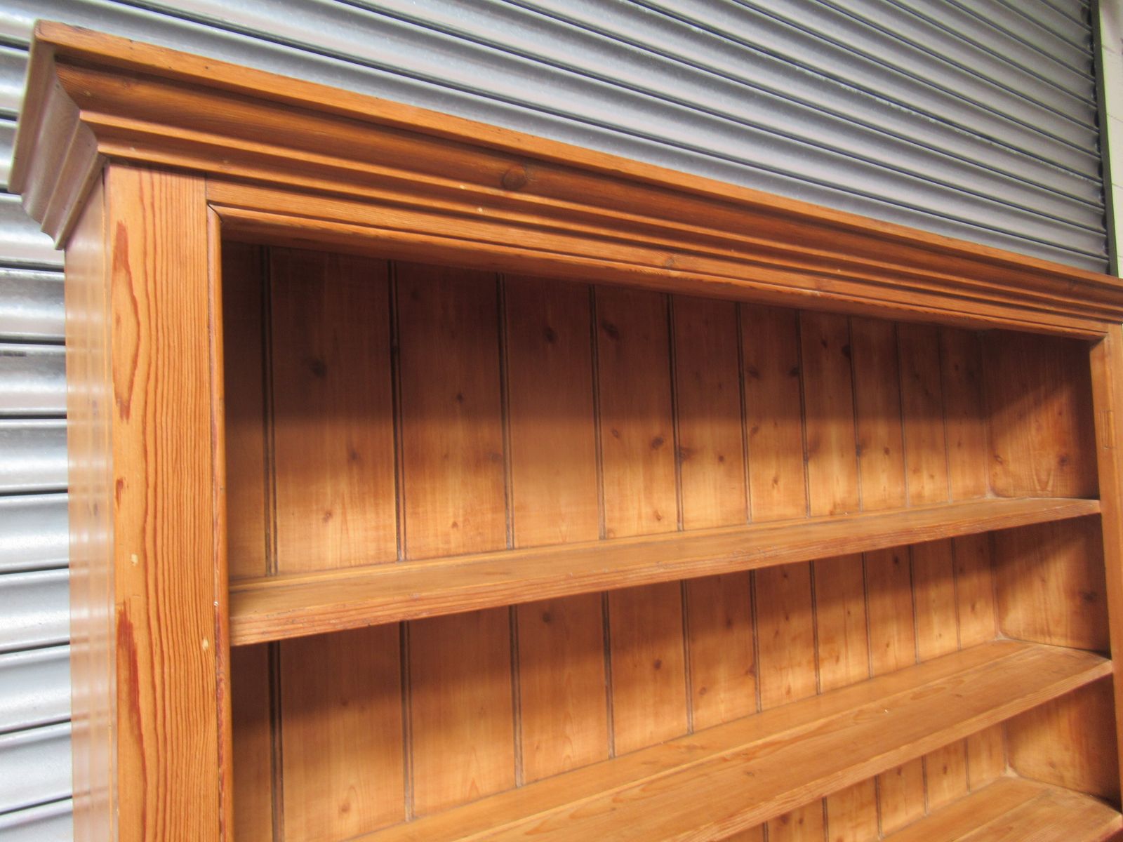 760.0 Victorian   Pitch Pine   Dresser,  1880s photo