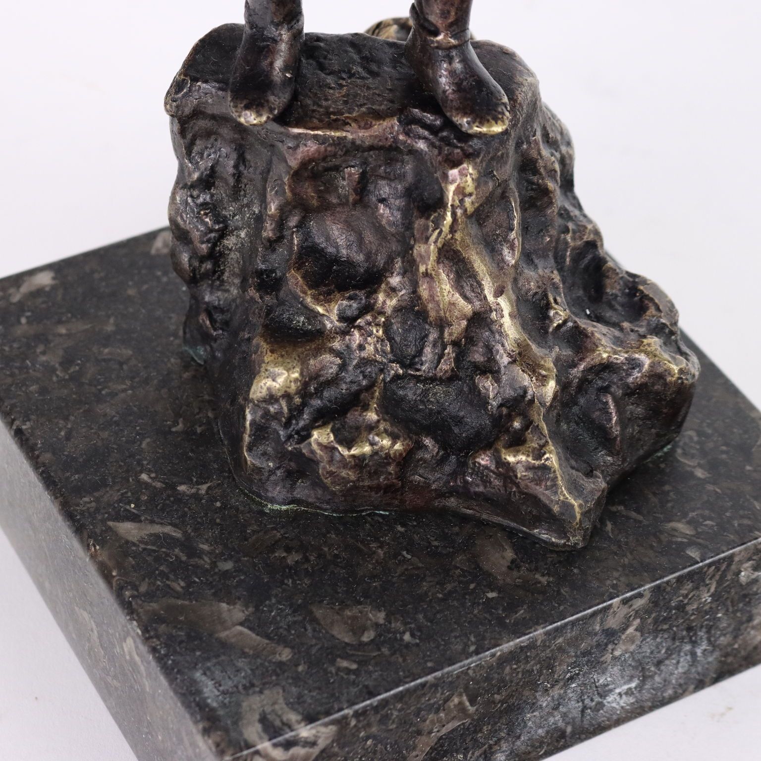 Antique Bronze Sculpture Napoleon France Mid XX Century photo vinterior