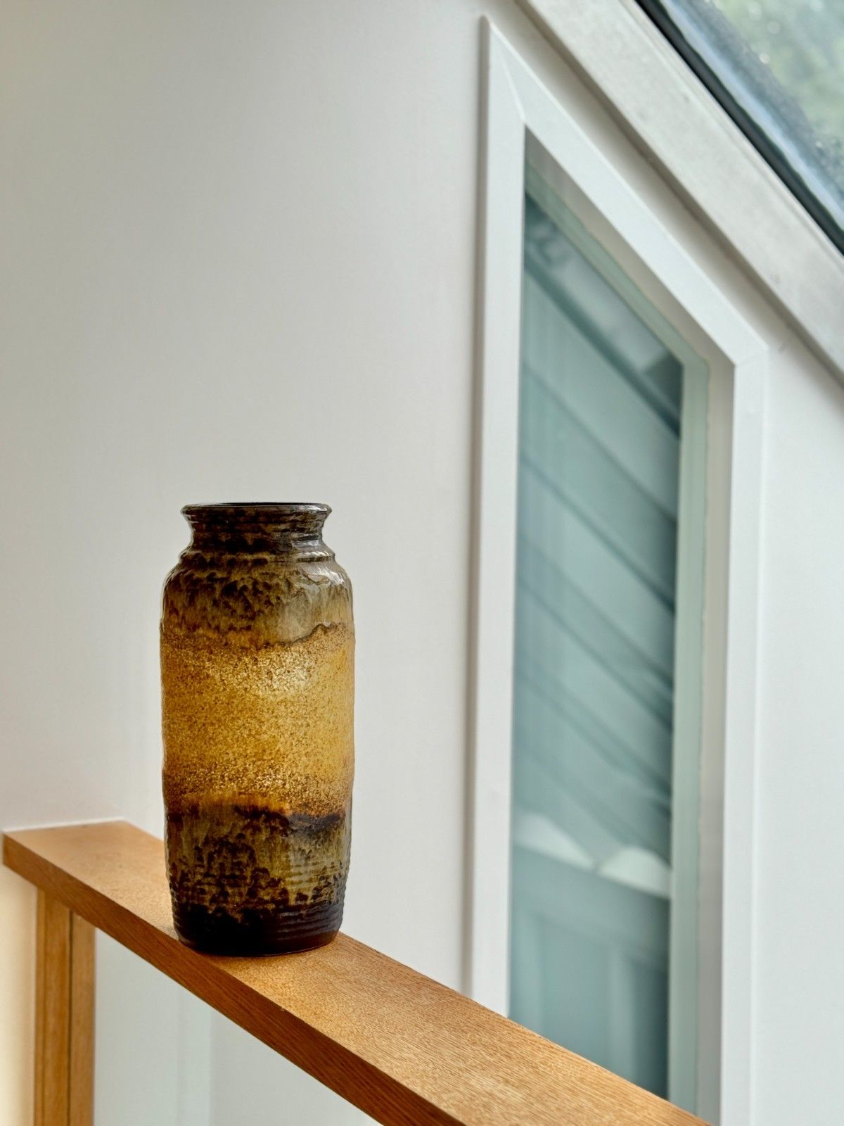Mid Century Bay Keramik Fat Lava Floor Vase 630 40 photo for sale