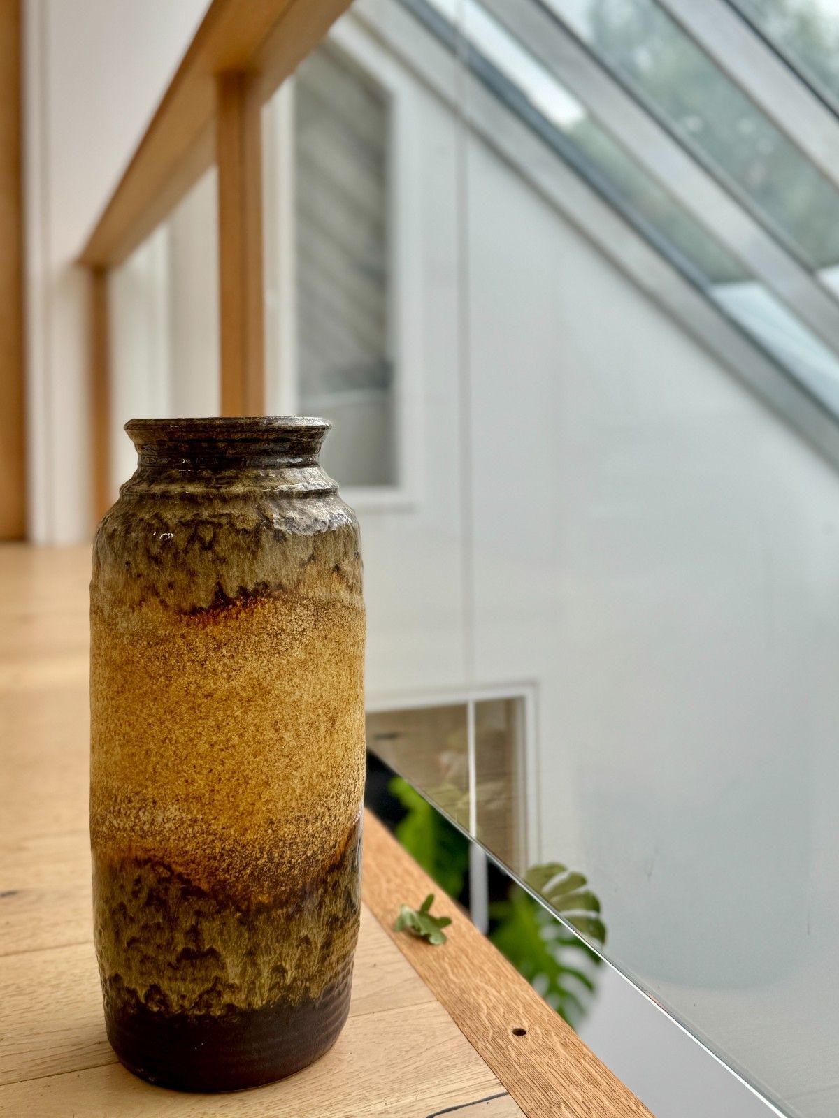 photo for sale Mid Century Bay Keramik Fat Lava Floor Vase 630 40