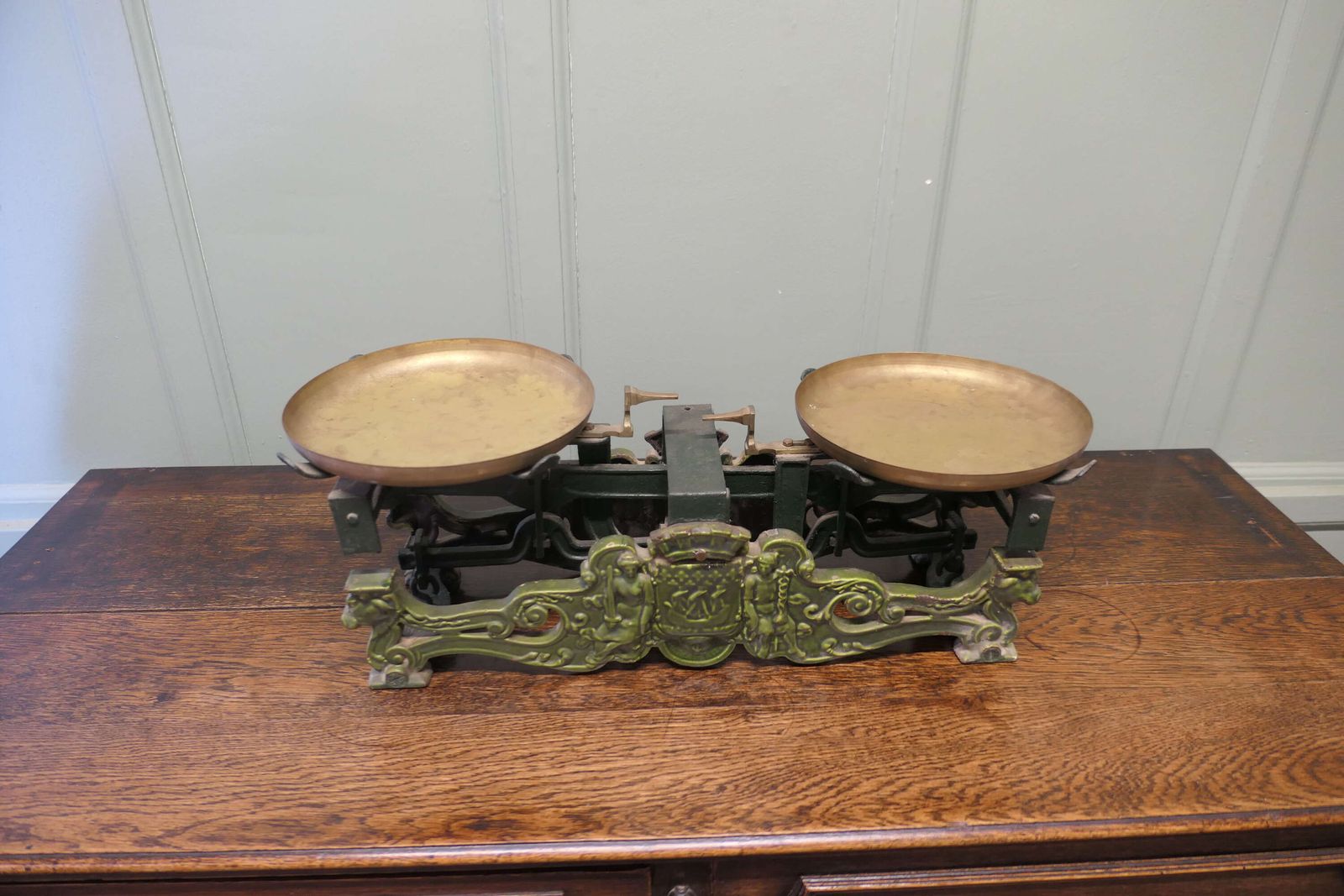 Attractive 19th Century French Grocer’s Balance Scales photo 1020.0