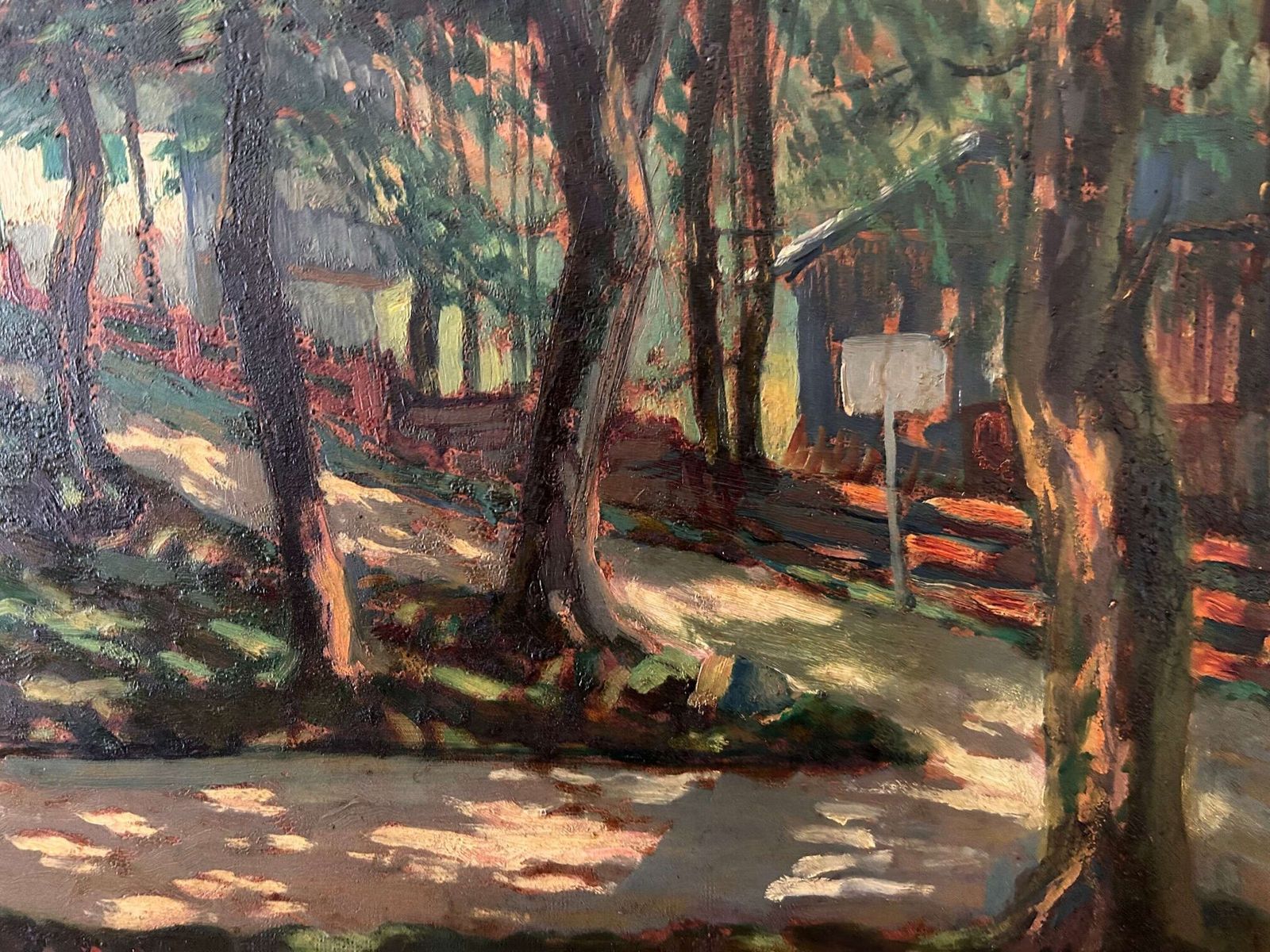 James Proudfoot R.P., R.O.I.   Oil   House In The Woods photo Art