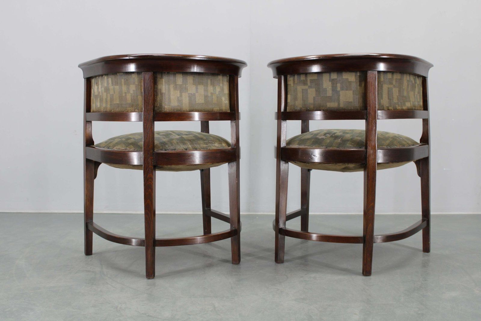 1920s Pair Of Bentwood Armchairs, Czechoslovakia photo buy