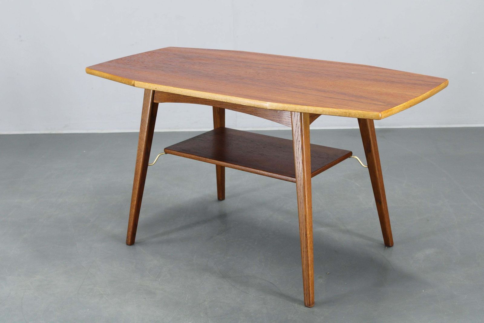 1960s Danish Teak And Oak Coffee Table photo Furniture
