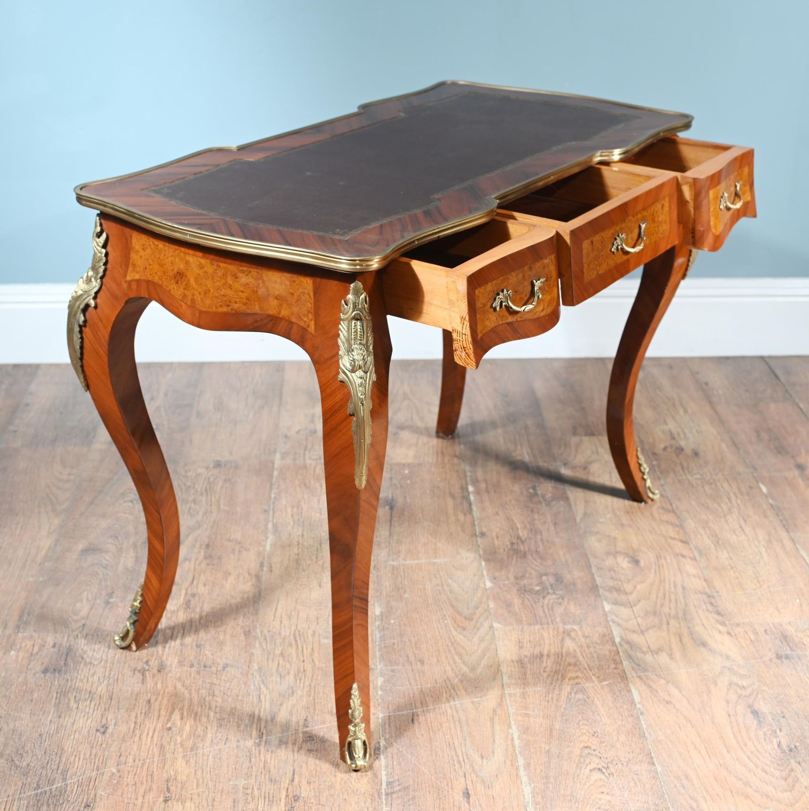 French Desk Empire Bureau Plat Kingwood photo Furniture