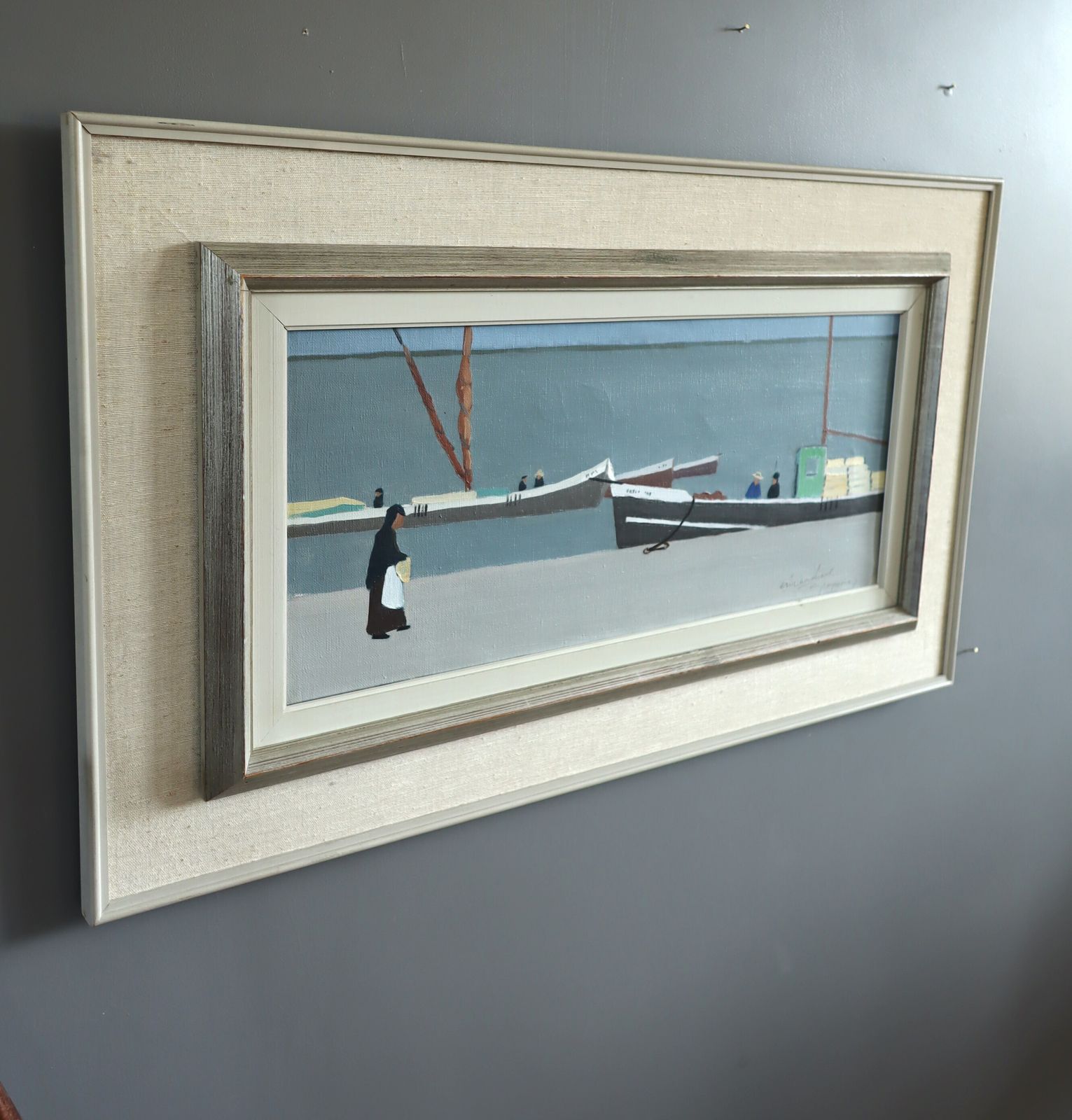 Still Waters, Quiet Shore Oil Painting photo 567.0