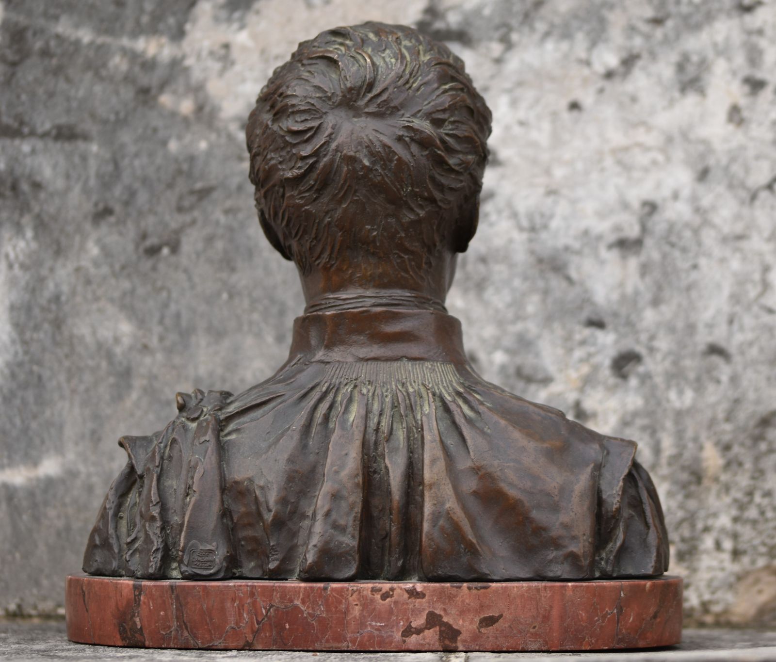 Laurent Marqueste, Bust Of An Advocate (Circa 1910) photo Art