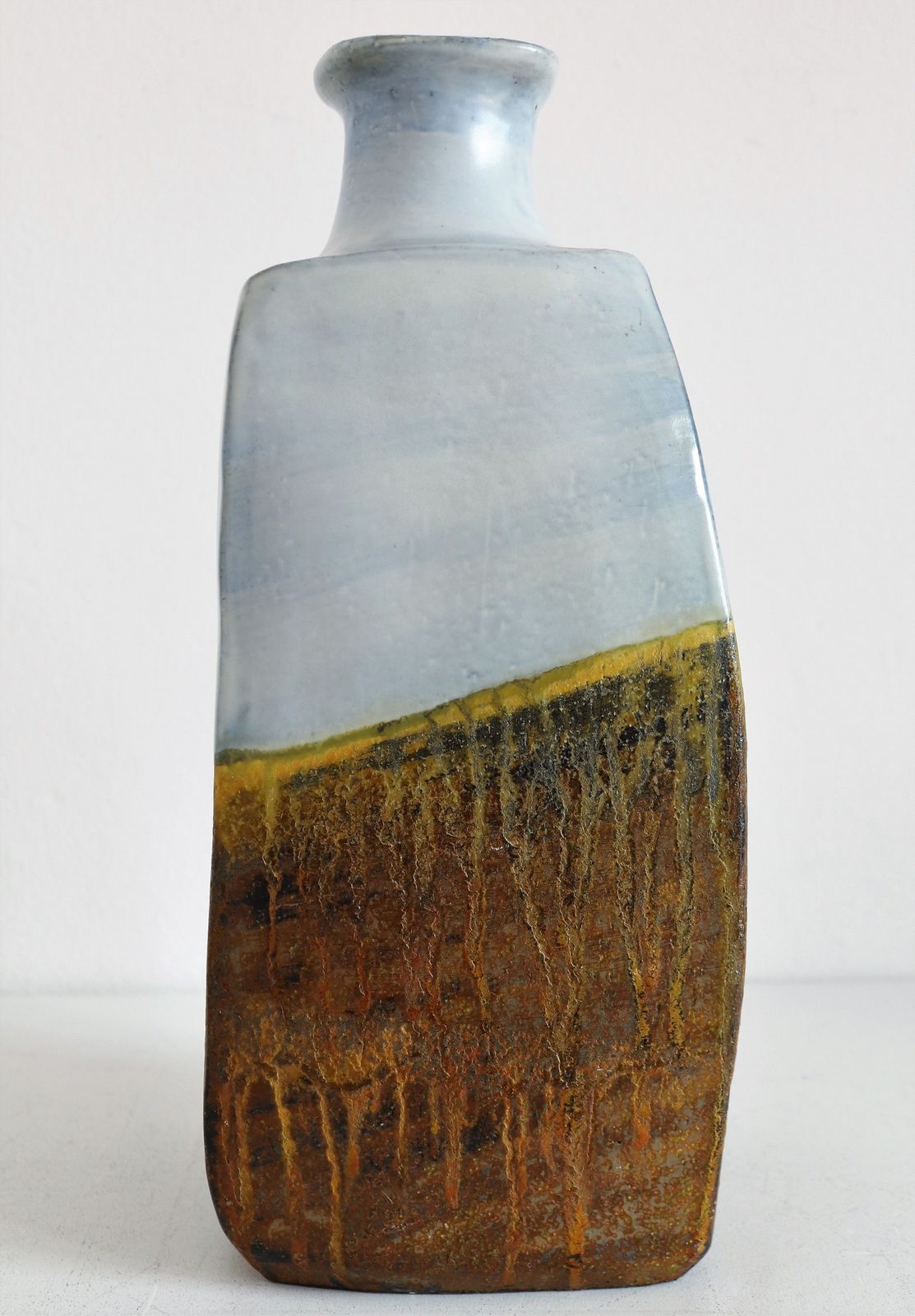 Marcello Fantoni Italian Midcentury Ceramic Vase,  1960s