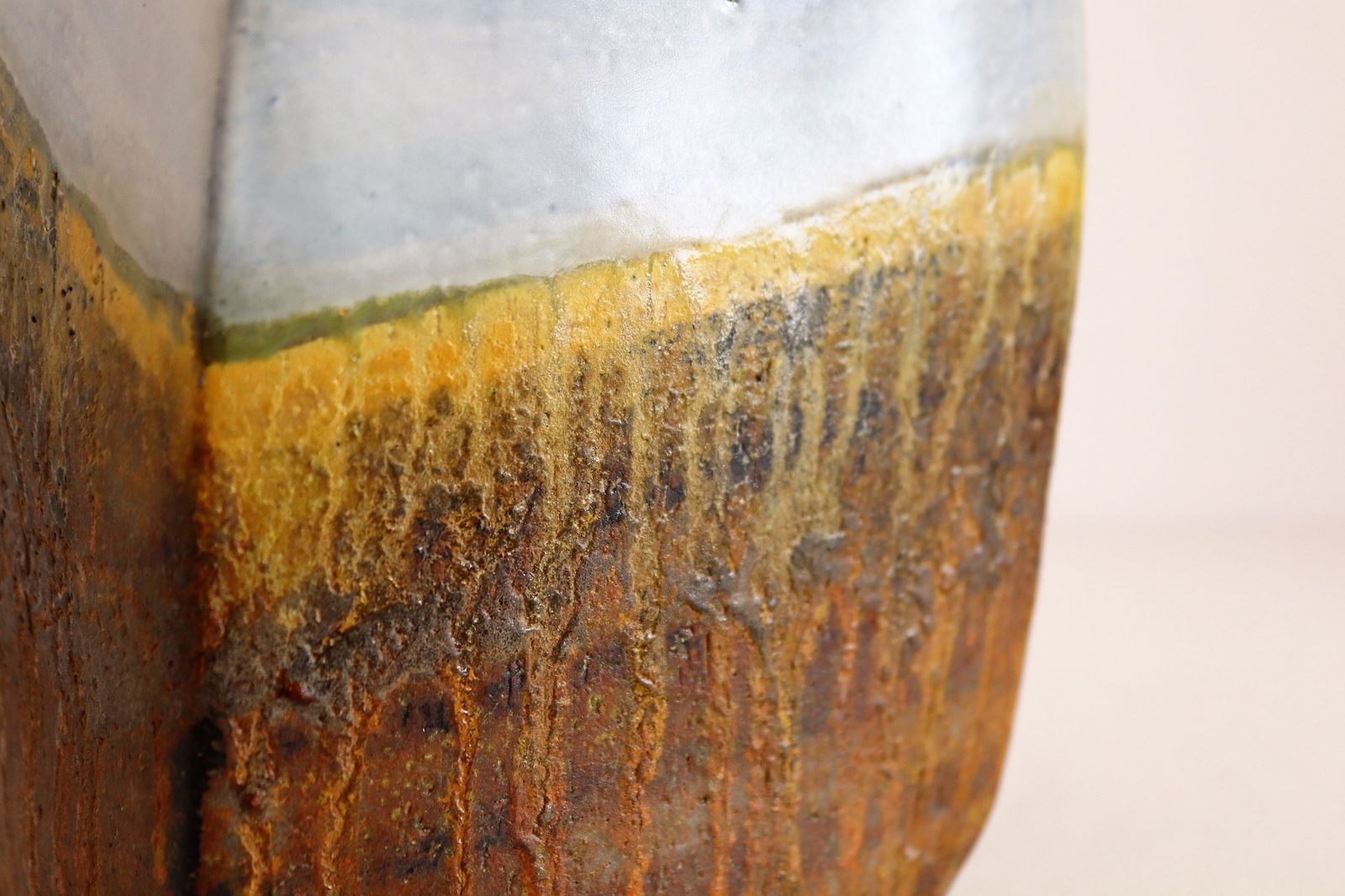 Home Decor Marcello Fantoni Italian Midcentury Ceramic Vase,  1960s photo