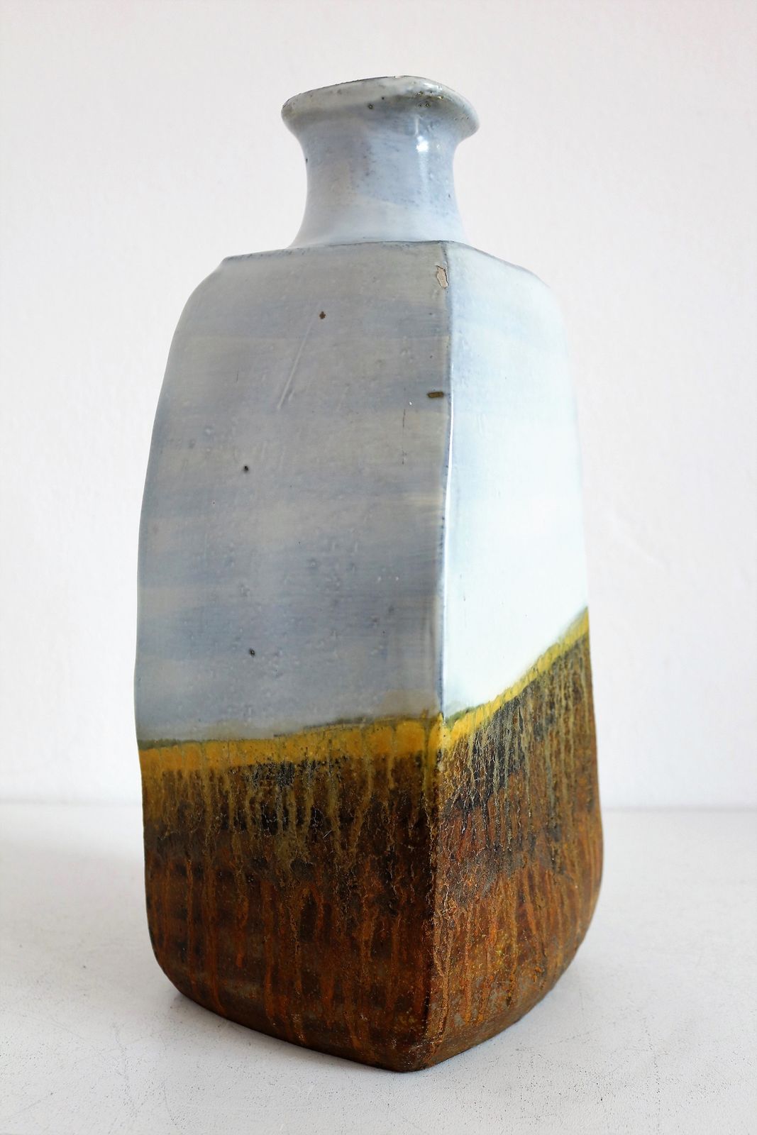 photo vinterior Marcello Fantoni Italian Midcentury Ceramic Vase,  1960s