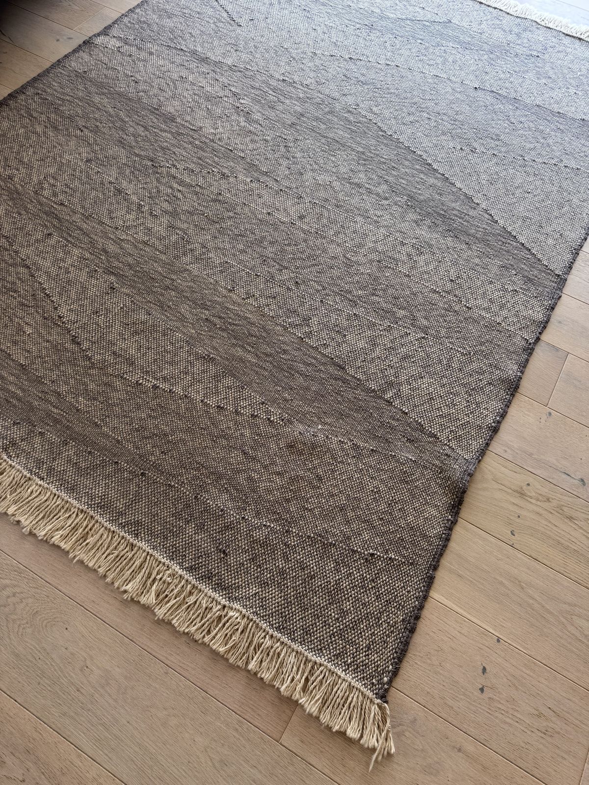 Nanimarquina Telares Kilim Rug Fog 170x240 photo for sale