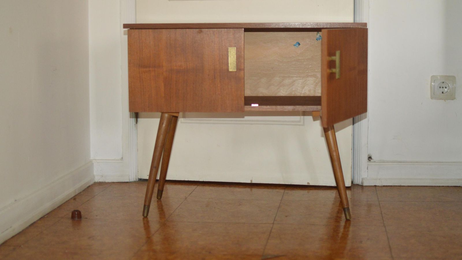 Mid Century Danish Design Chest Of Drawers/Side Cabinet/Cabinet With 2 Drawers, 1960s photo Furniture