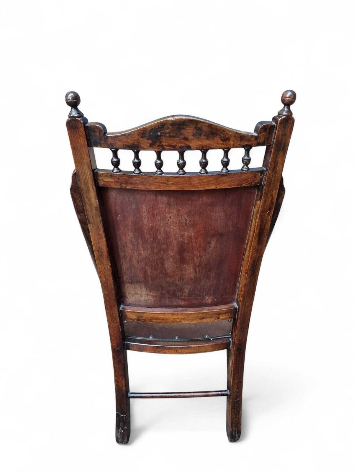 Antique Edwardian Century Beech Floral Occasional Chair / Early 20th Century photo furniture