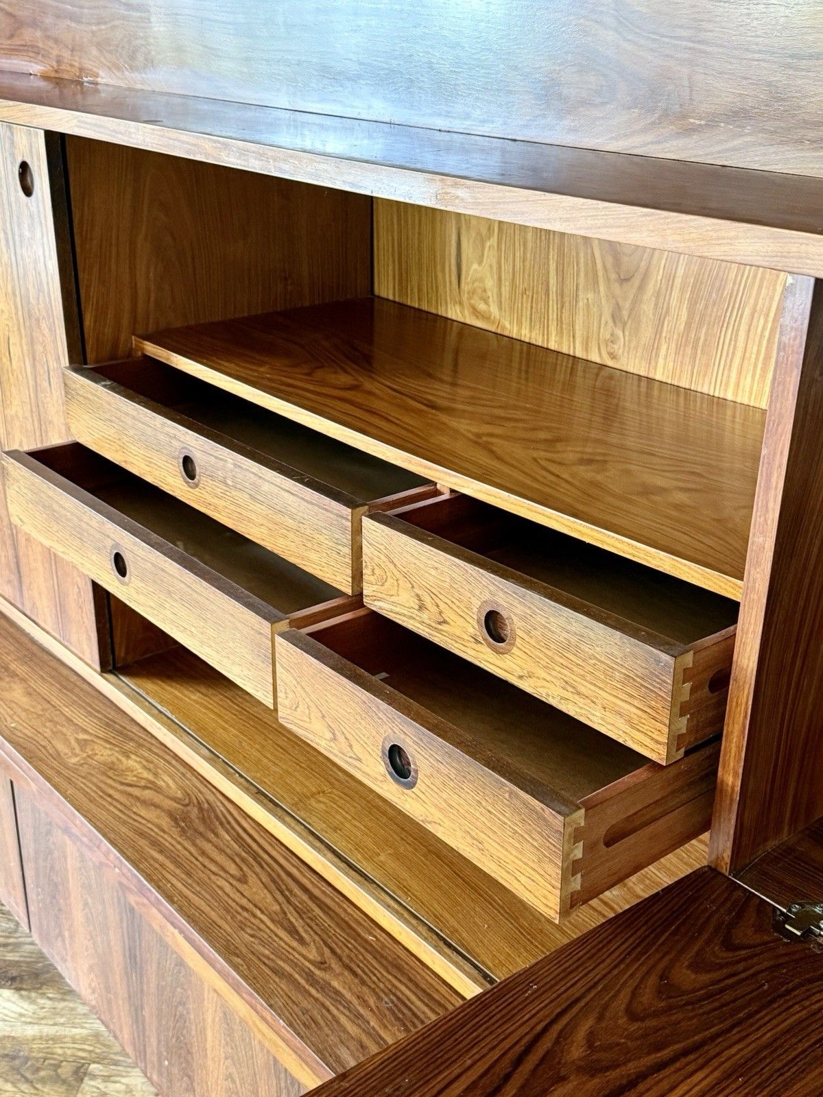 photo furniture Mid Century Modern Robert Heritage For Archie Shine Wall Unit Retailed By Heals