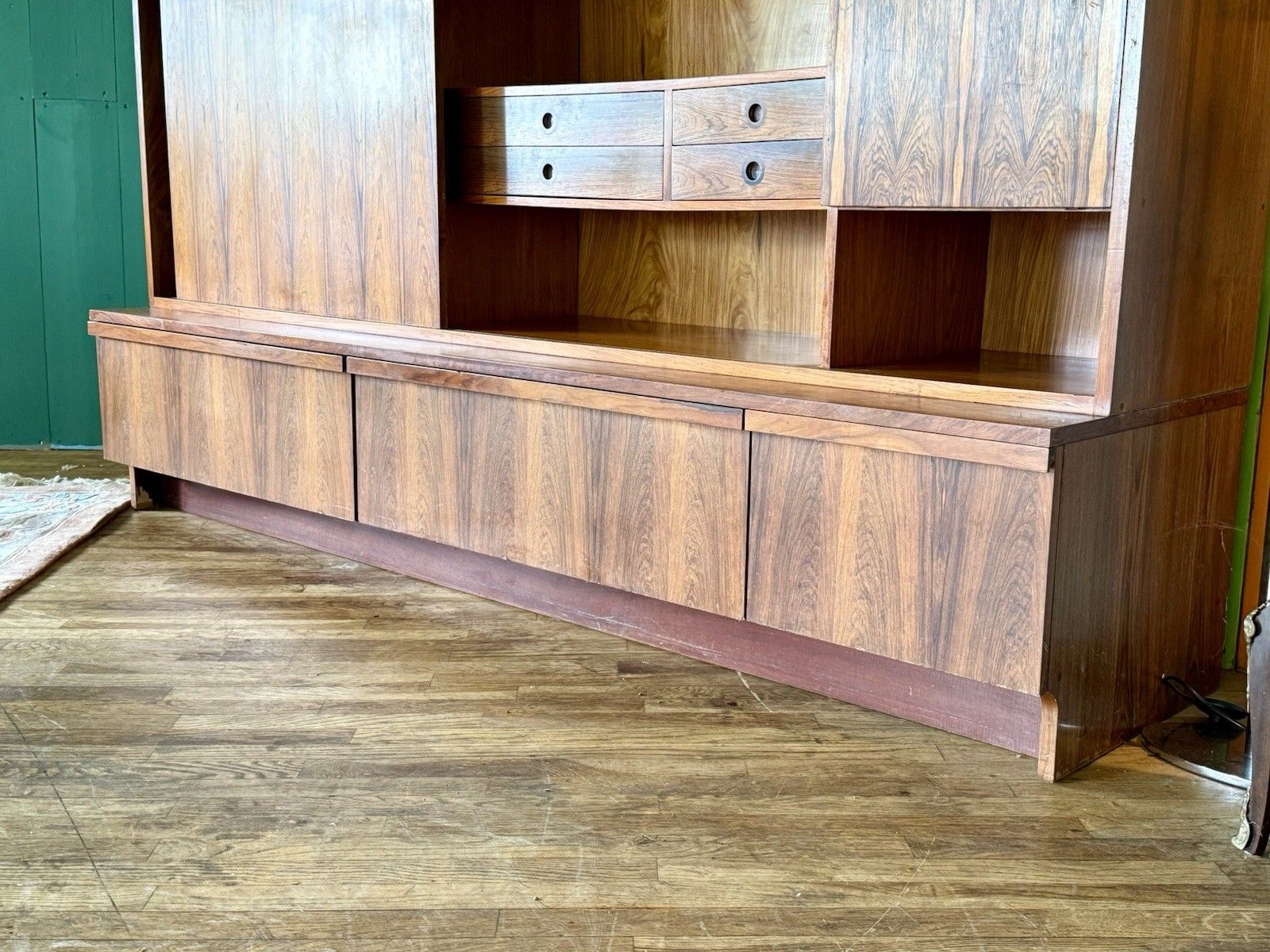 1250.0 Mid Century Modern Robert Heritage For Archie Shine Wall Unit Retailed By Heals photo