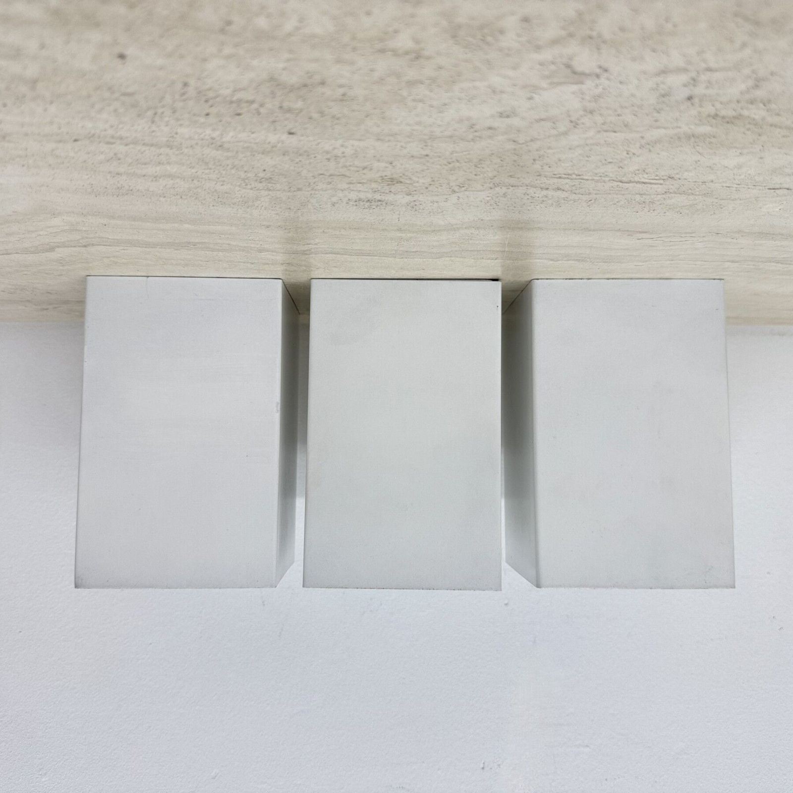 Set Van 3 Raak P300 Minimalistisch Design Wandlampen / Plafondlamp, Jaren 1970