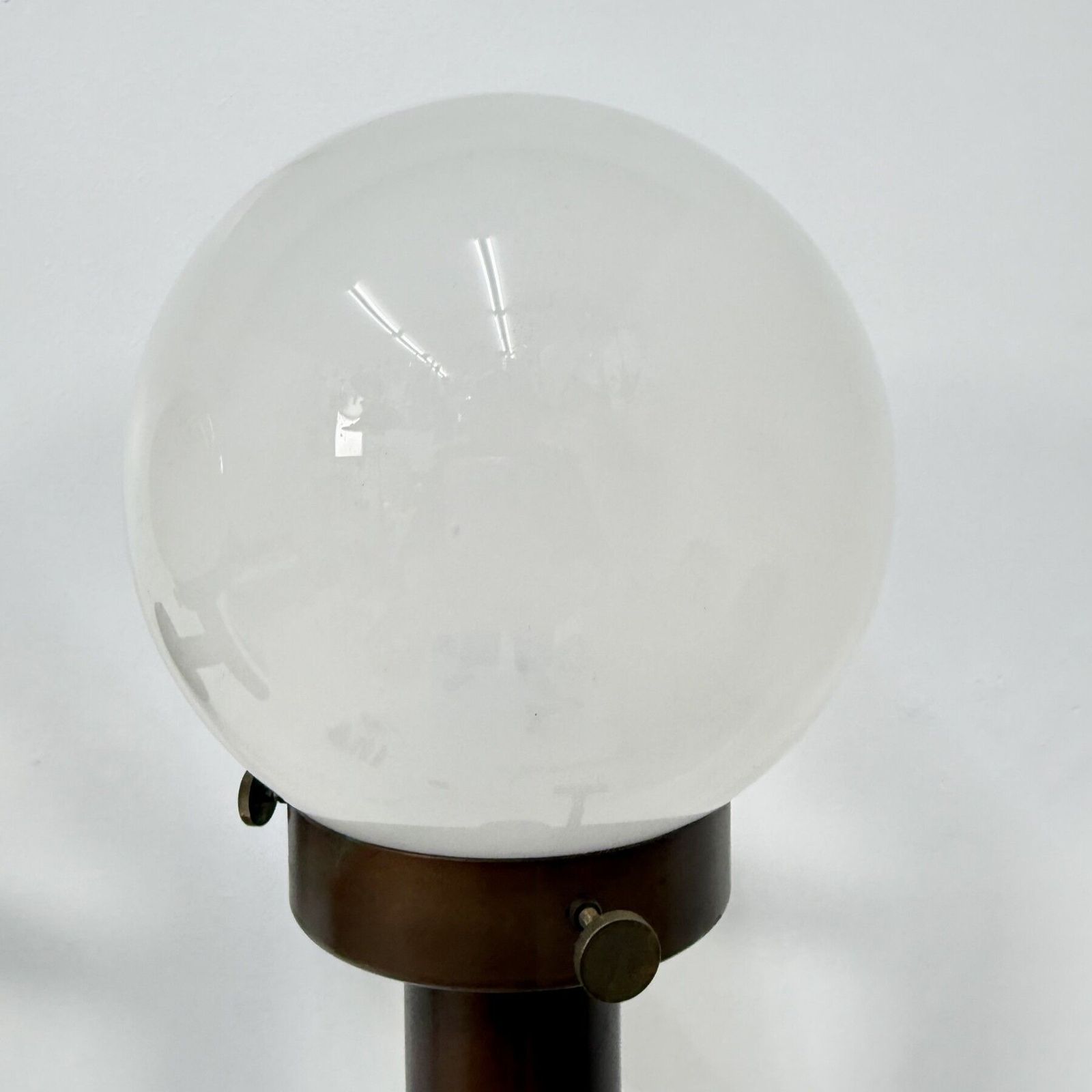photo buy Set Of 2 Globe Glass Wall Lamps Sconces By Lisa Pape Sweden , 1970s