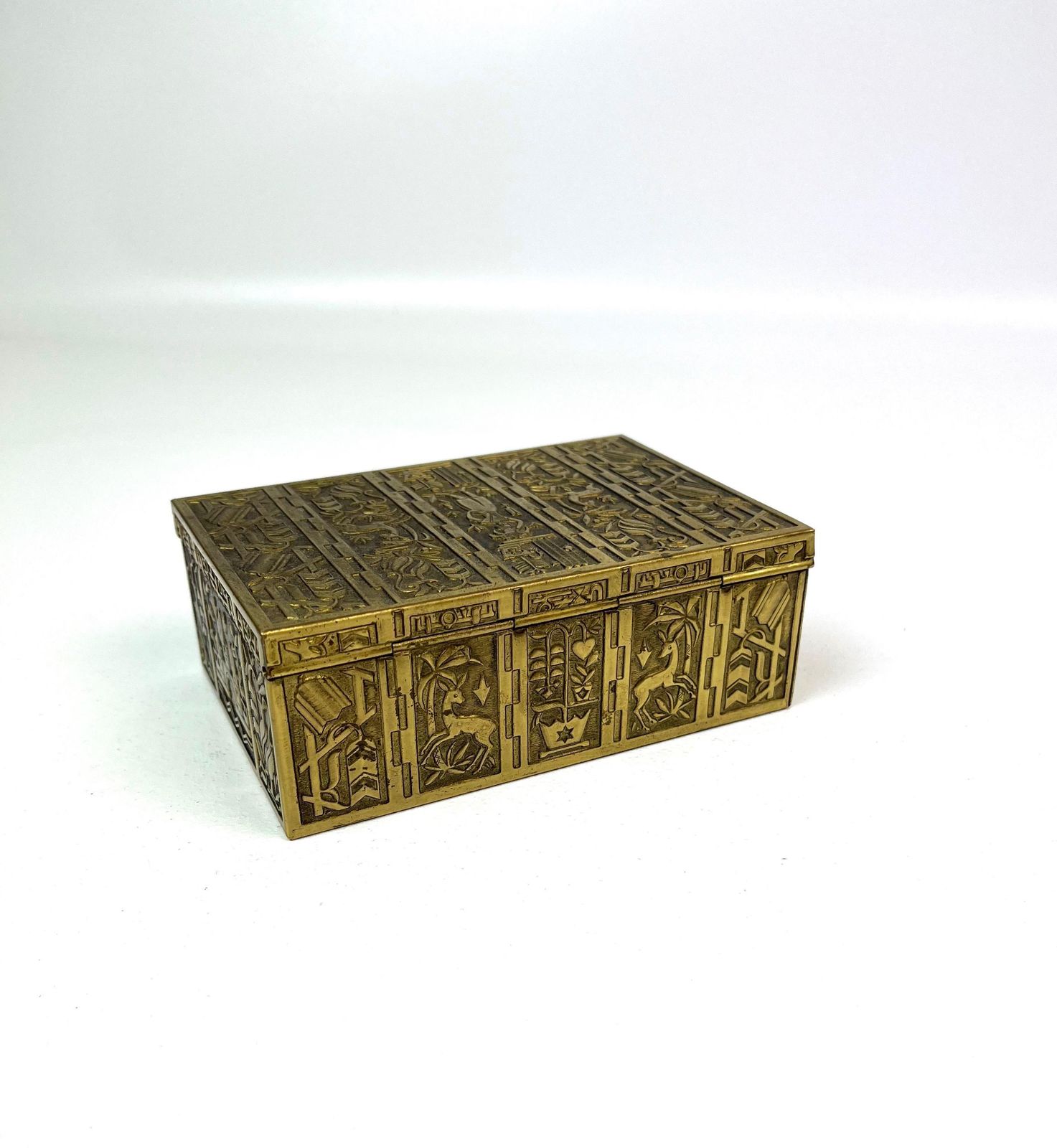 Rare Bauhaus Art Deco Avantgarde Jewelry Box By Erhard Söhne With Key photo buy