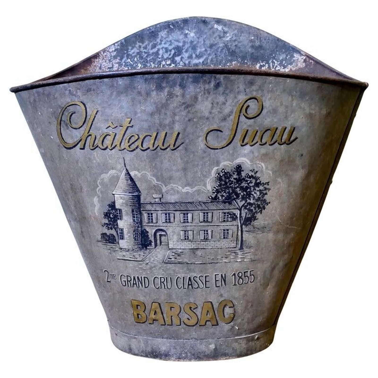 19th Century French Vineyard Grape Hod From Chateau Suau, Barsac
