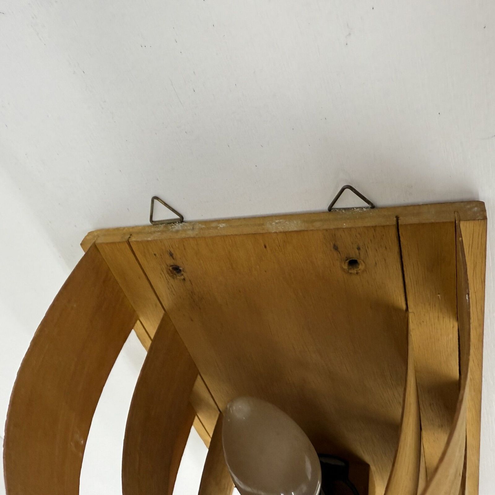 Scandinavian Modern Pine Wall Light By Hans Agne Jakobsson For Markaryd, Sweden, 1960s photo buy