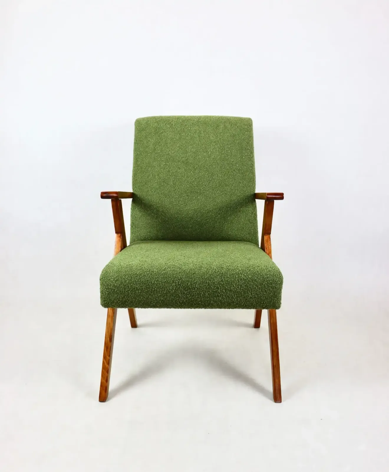 Armchair Like Armchair Puchała Boucle Green photo furniture