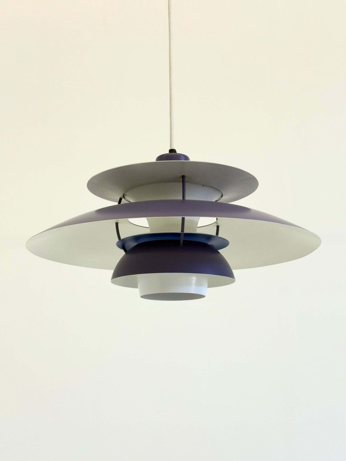 Ph5 Pendant Lamp Purple By Poul Henningsen For Louis Poulsen photo vinterior