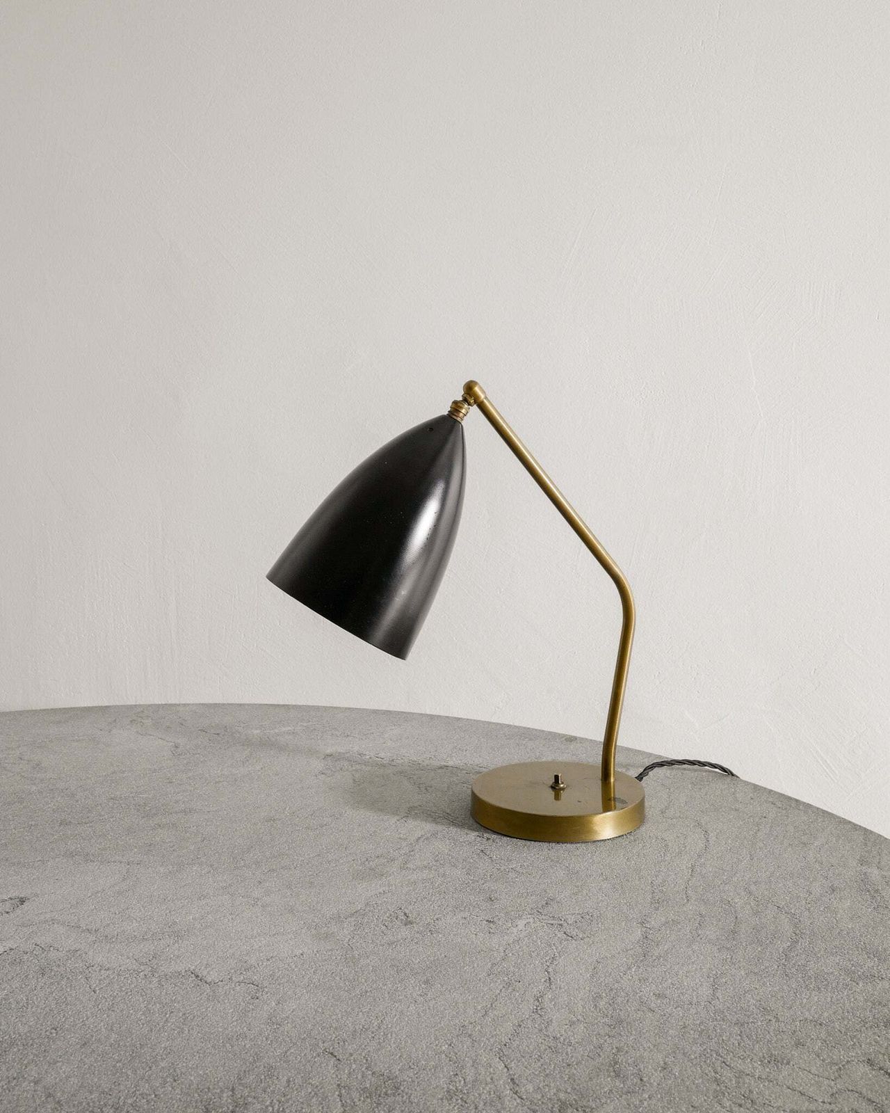 Mid Century Grasshopper Table Lamp By Greta Magnusson Grossman For Ralph O. Smith USA, 1950s photo furniture
