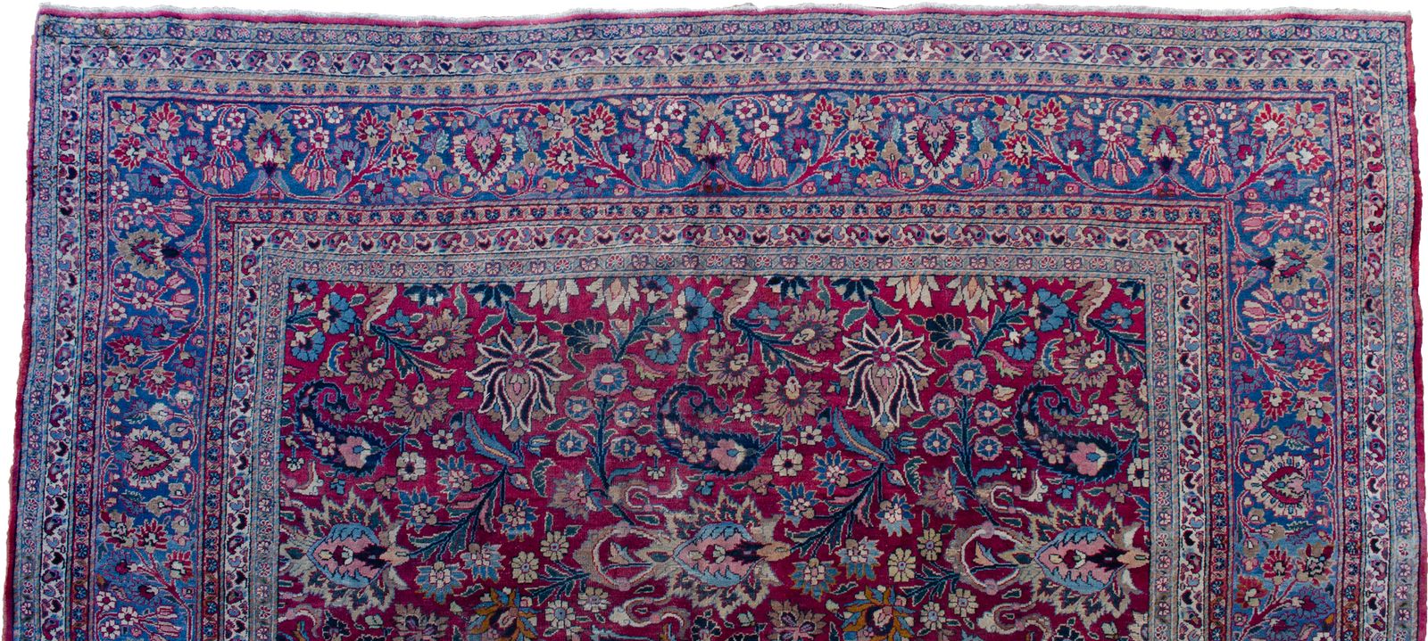 Antique Mashad Carpet 422x300cm photo for sale
