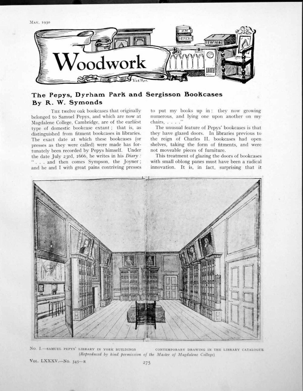 Very Important Antique Samuel Pepys 1666 Large Library Bookcase After Original photo furniture