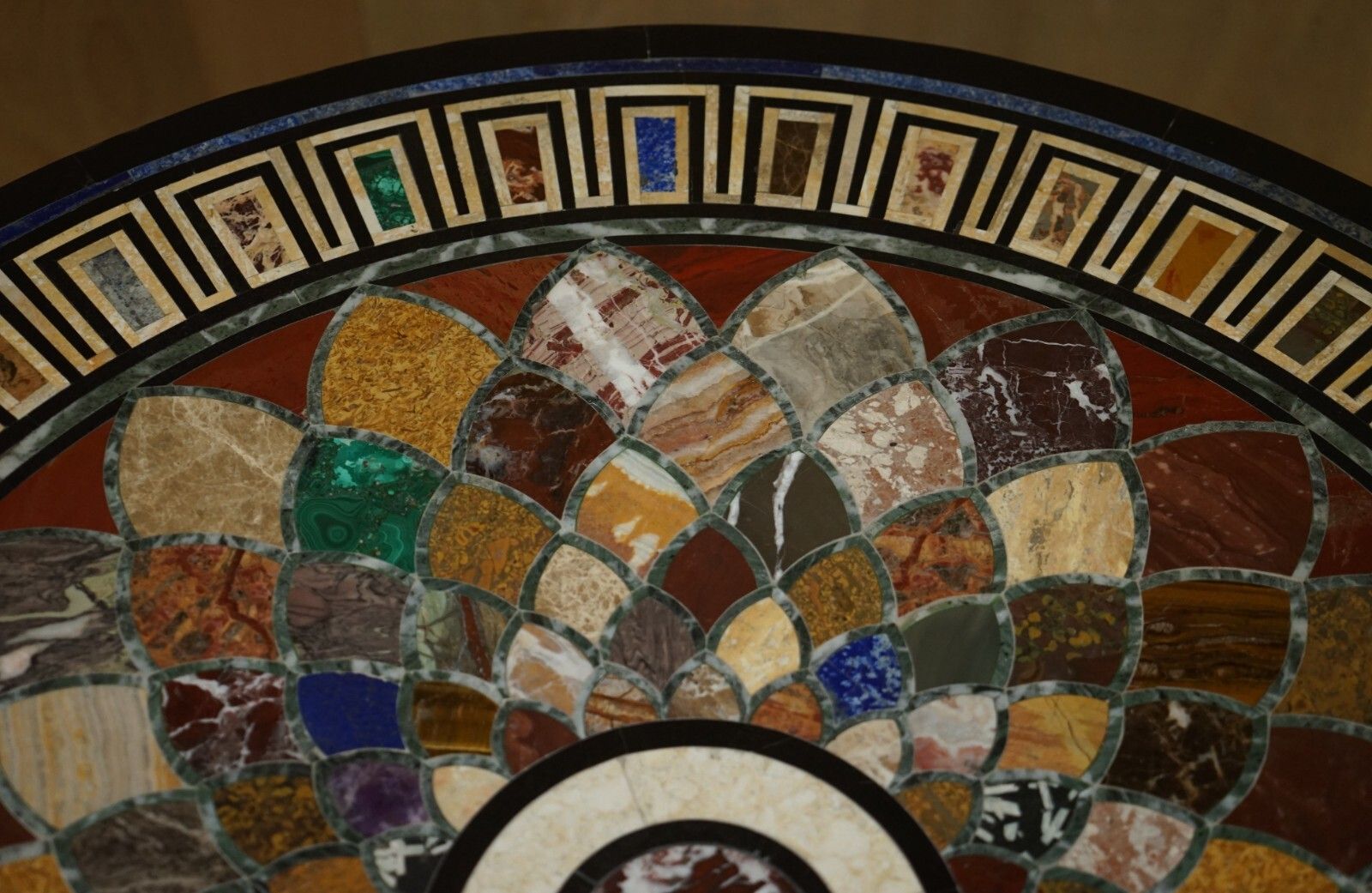 photo buy Important Antique 1830 William IV  Pietra Dura Specimen Marble Centre Table