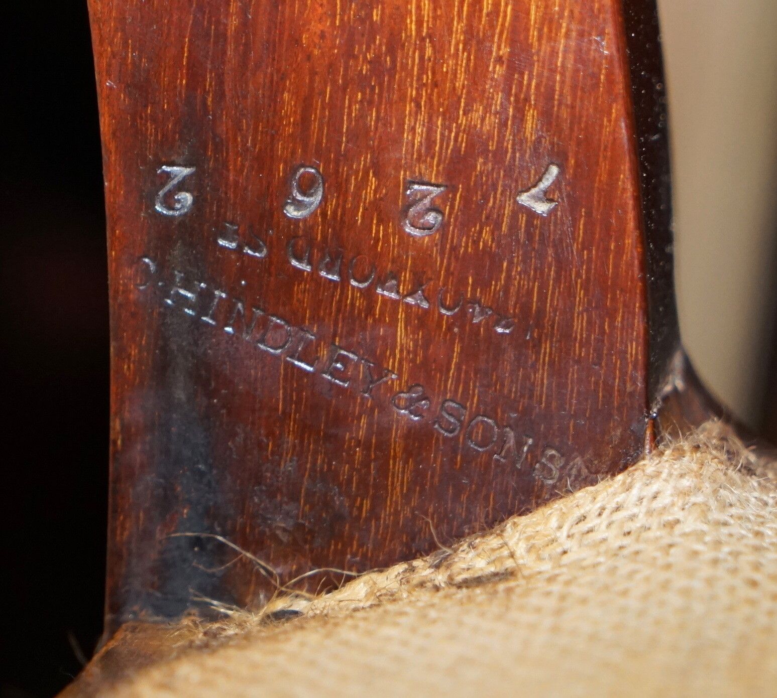 Circa 1845 C Hindley & Sons Lion Carved Chesterfield Brown Leather Dining Chairs photo furniture